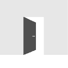 Hidden Double Doors | Planum 2102 Chocolate Ash Concealed Metal Frame 60" x 80" (2* 30x80) Right-hand Inswing Left-hand Inswing