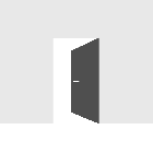 Hidden Double Doors | Planum 2102 Chocolate Ash Concealed Metal Frame 60" x 80" (2* 30x80) Right-hand Inswing Right-hand Inswing