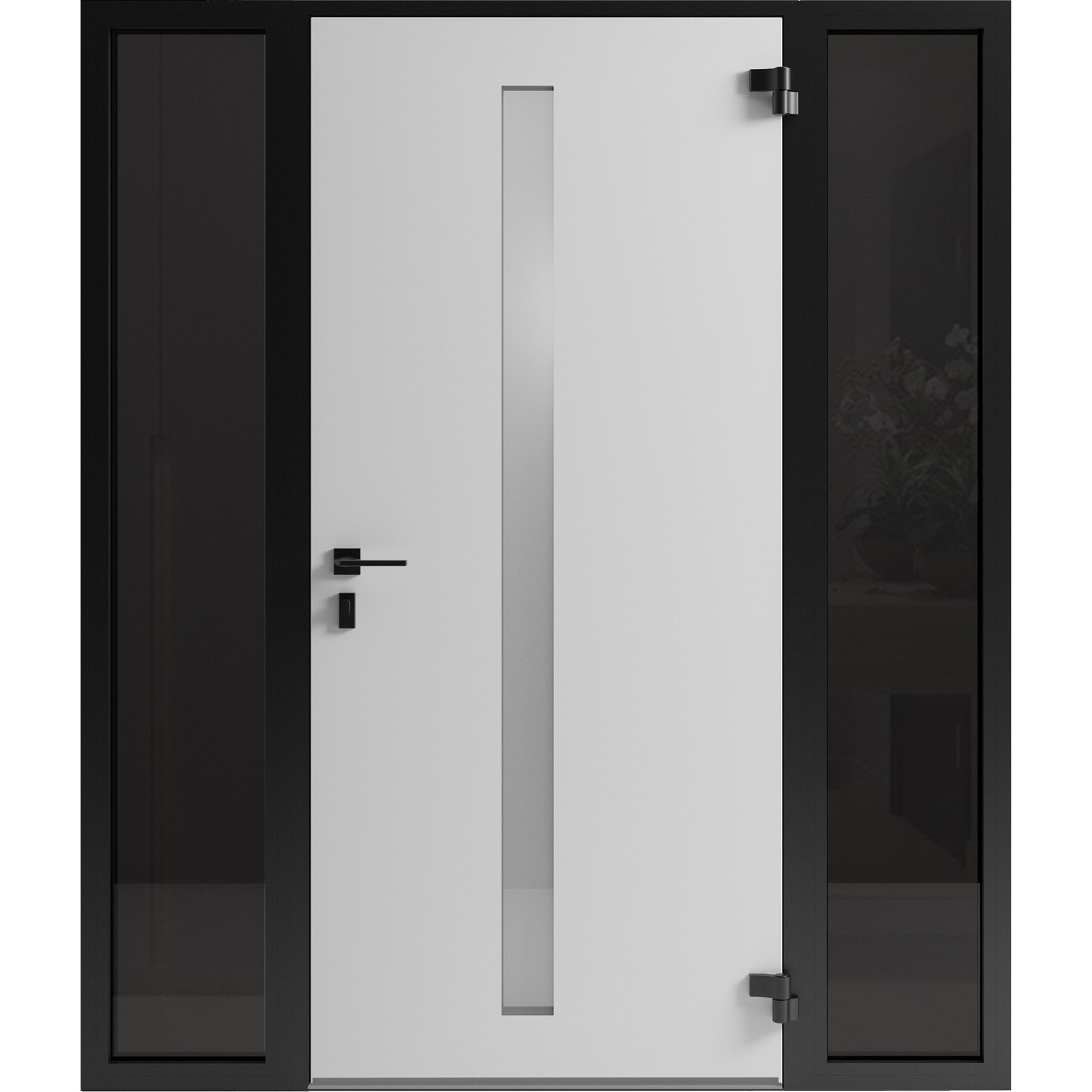Hiddex 0155 Exterior Aluminum door view 6