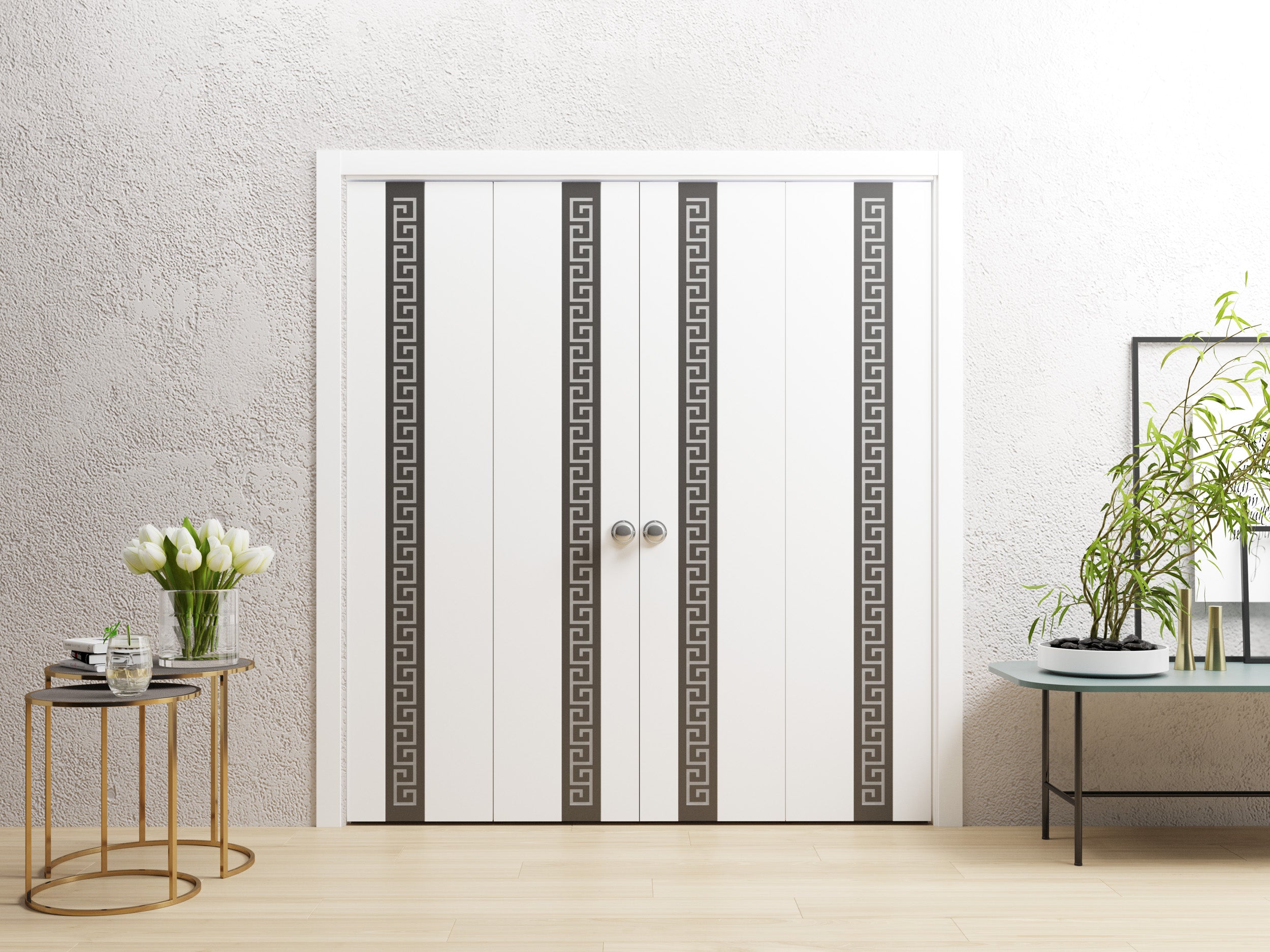 Planum 0333 Double Bi-Fold door view 2