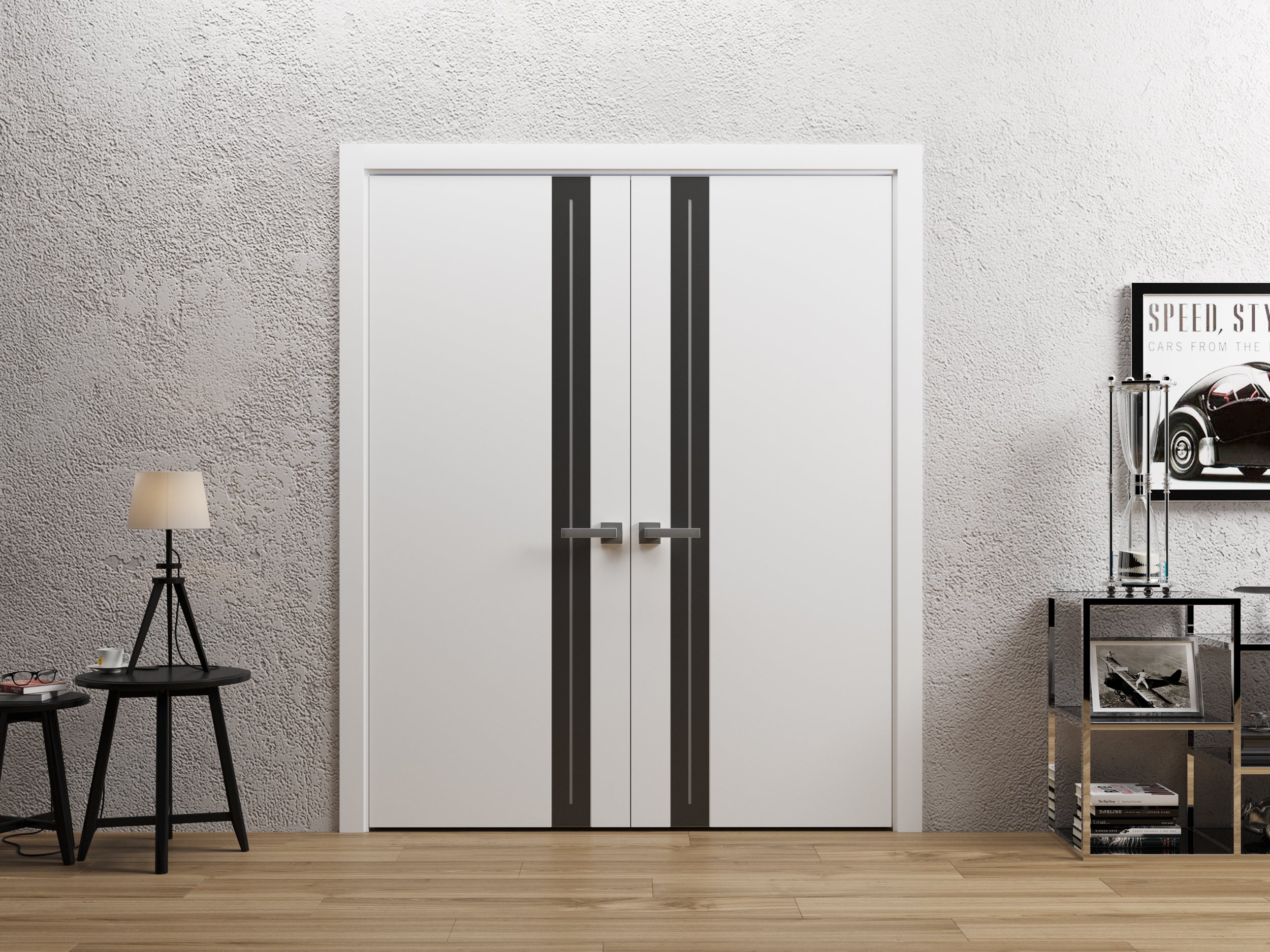 Planum 0444 Double French Swing door view 2