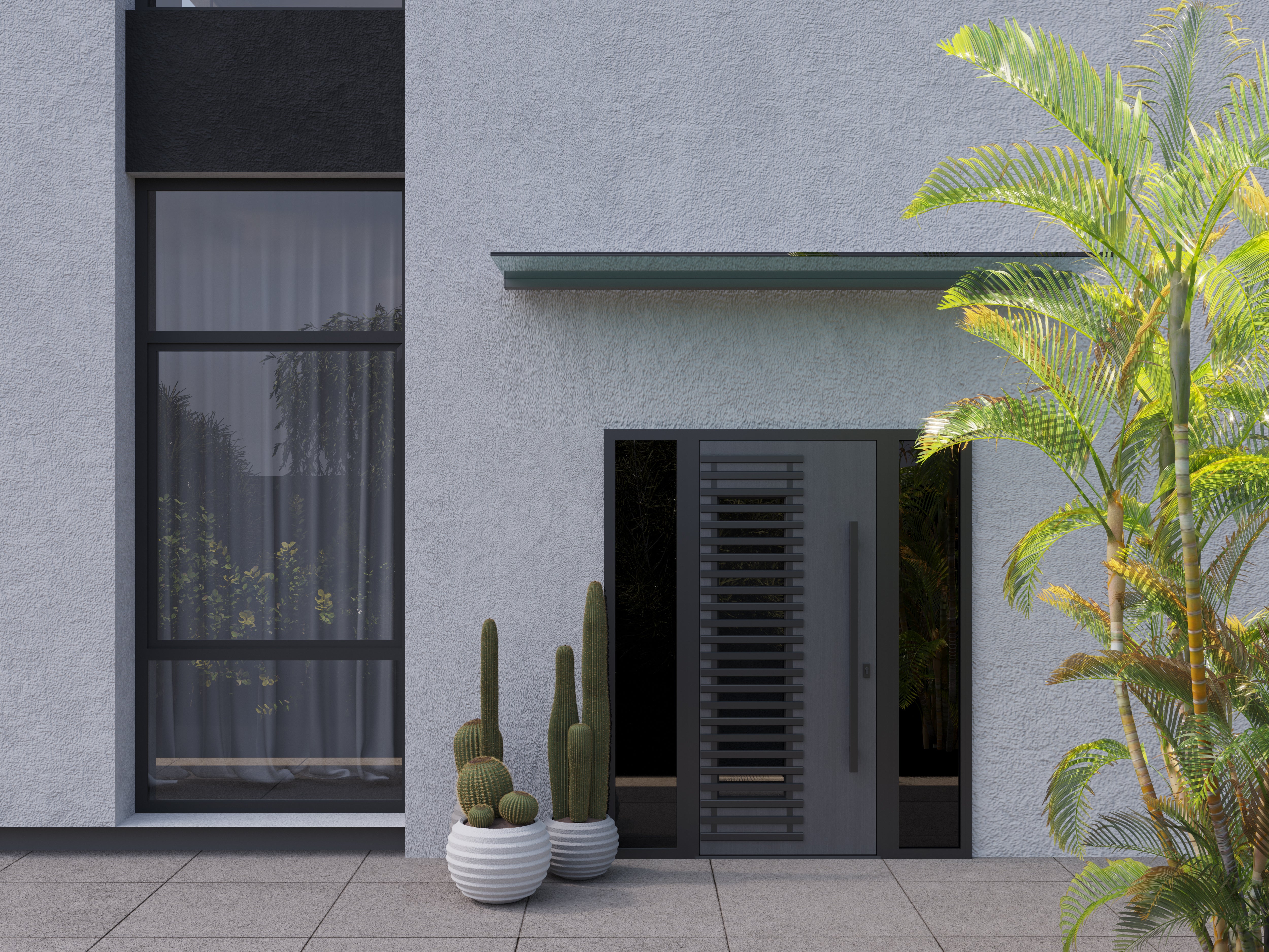 Ronex 0633 Exterior Aluminum door view 3