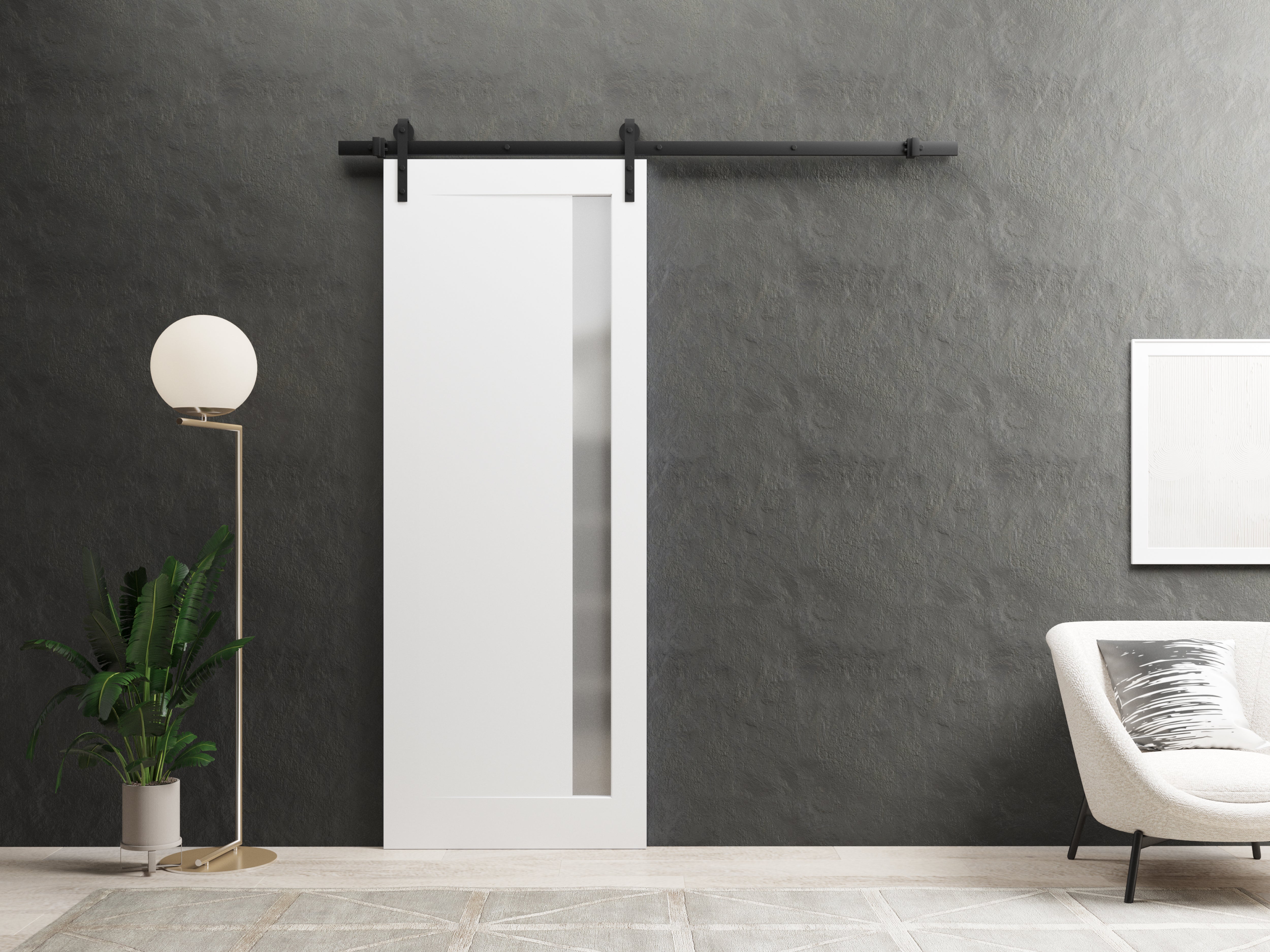 Model 660 Barn door view 2