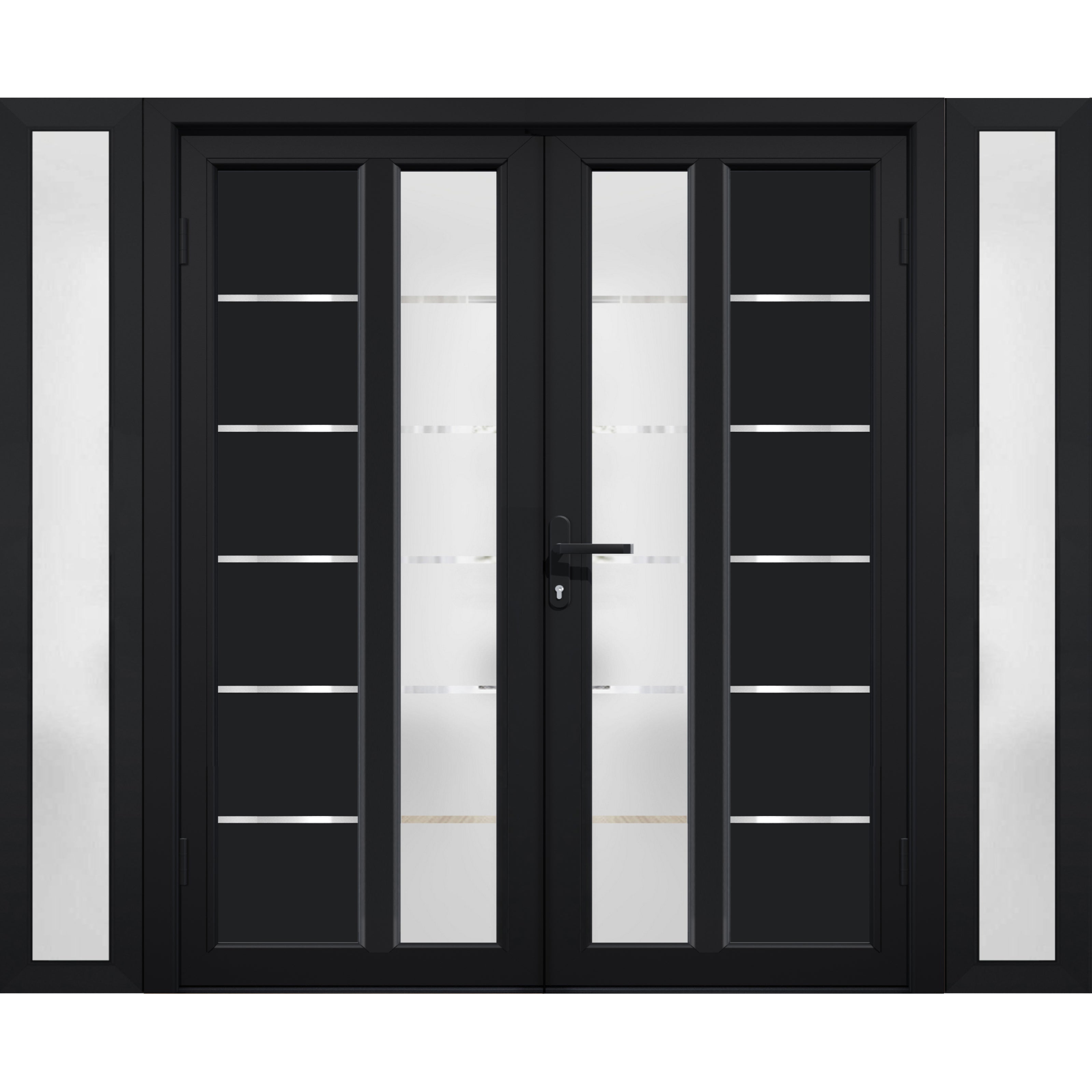 Manux 8088 Exterior PVC/Metal door view 6