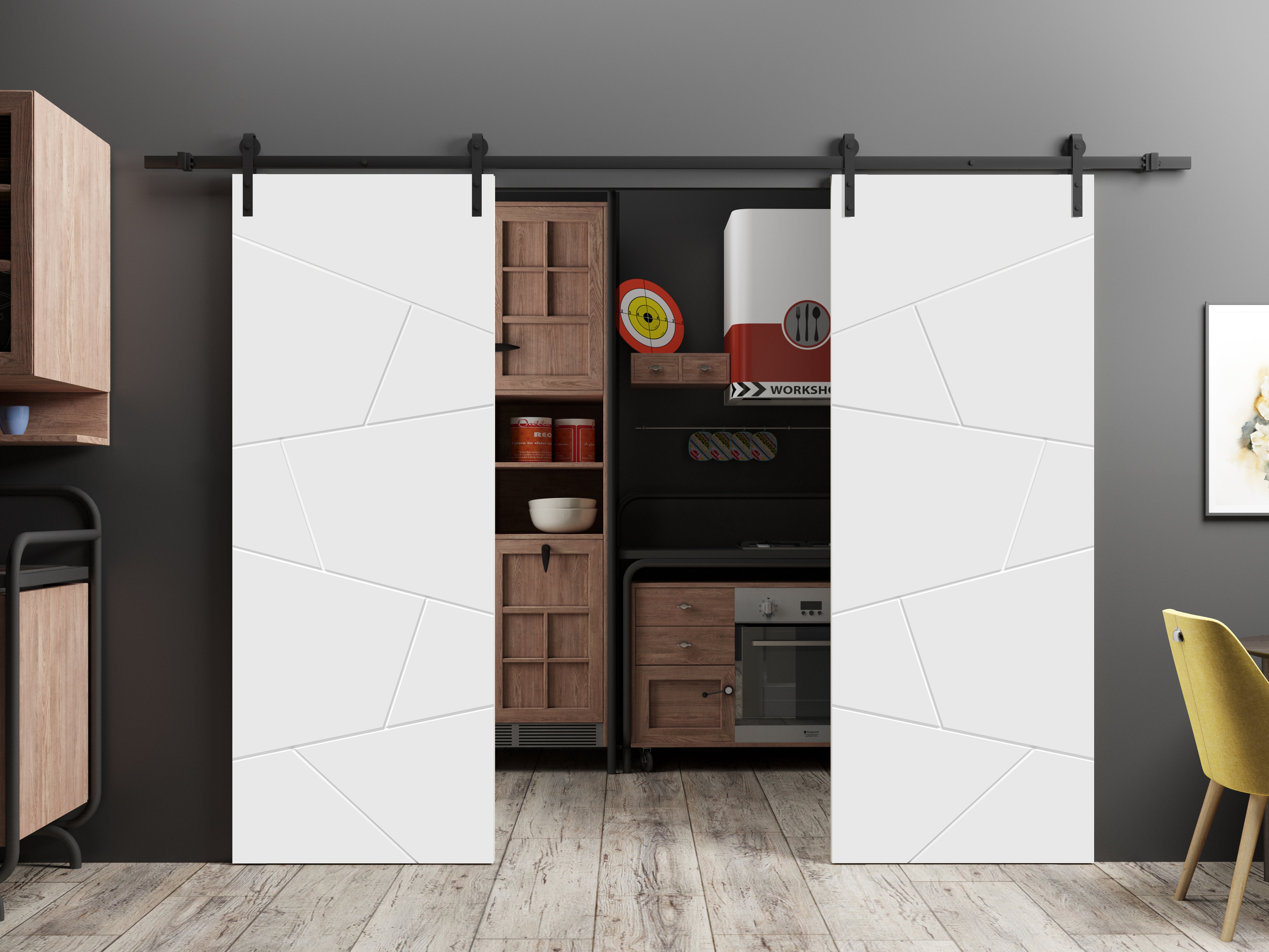 Planum 0990 Double Barn door view 2