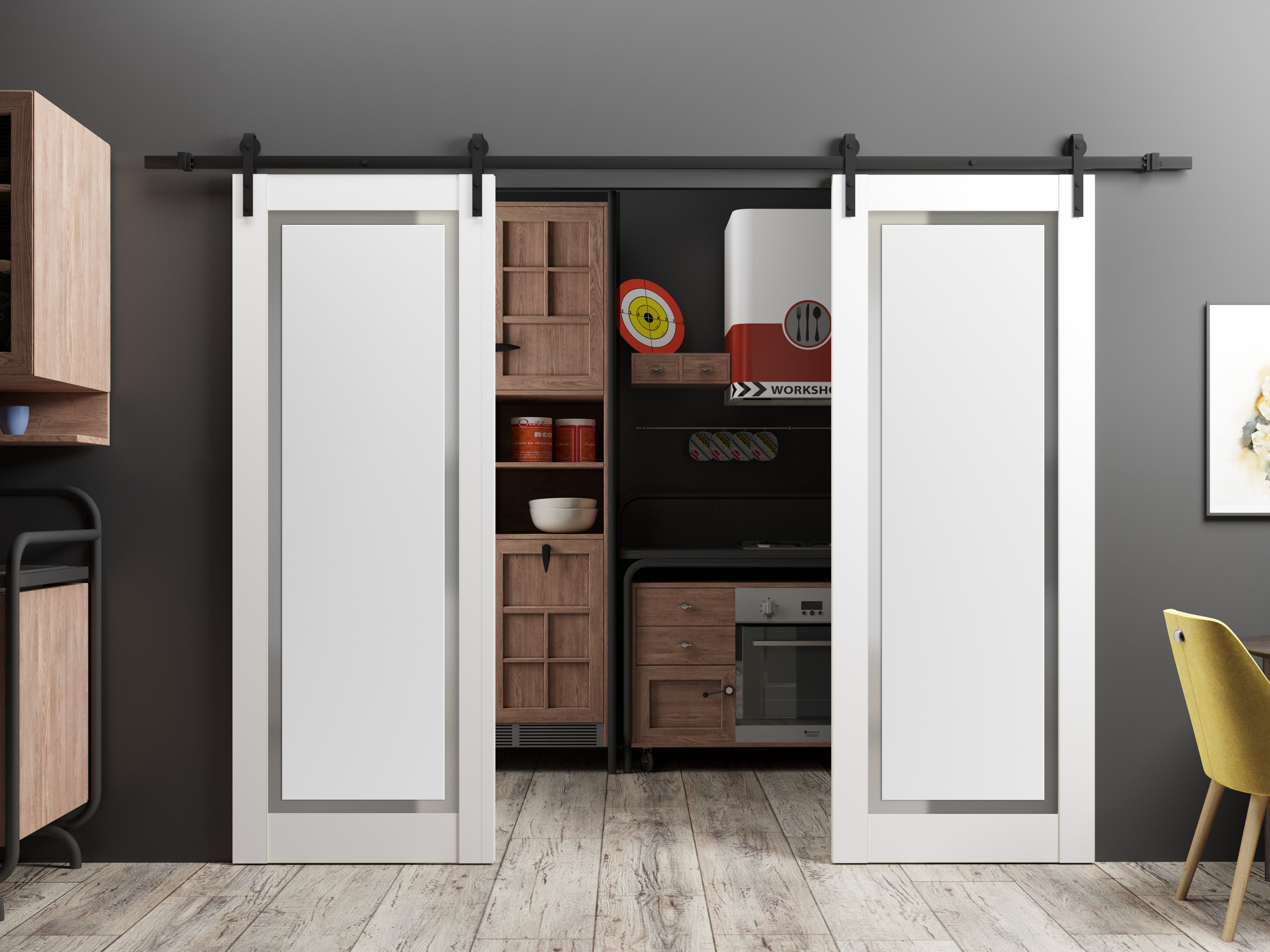 Planum 0888 Double Barn door view 2