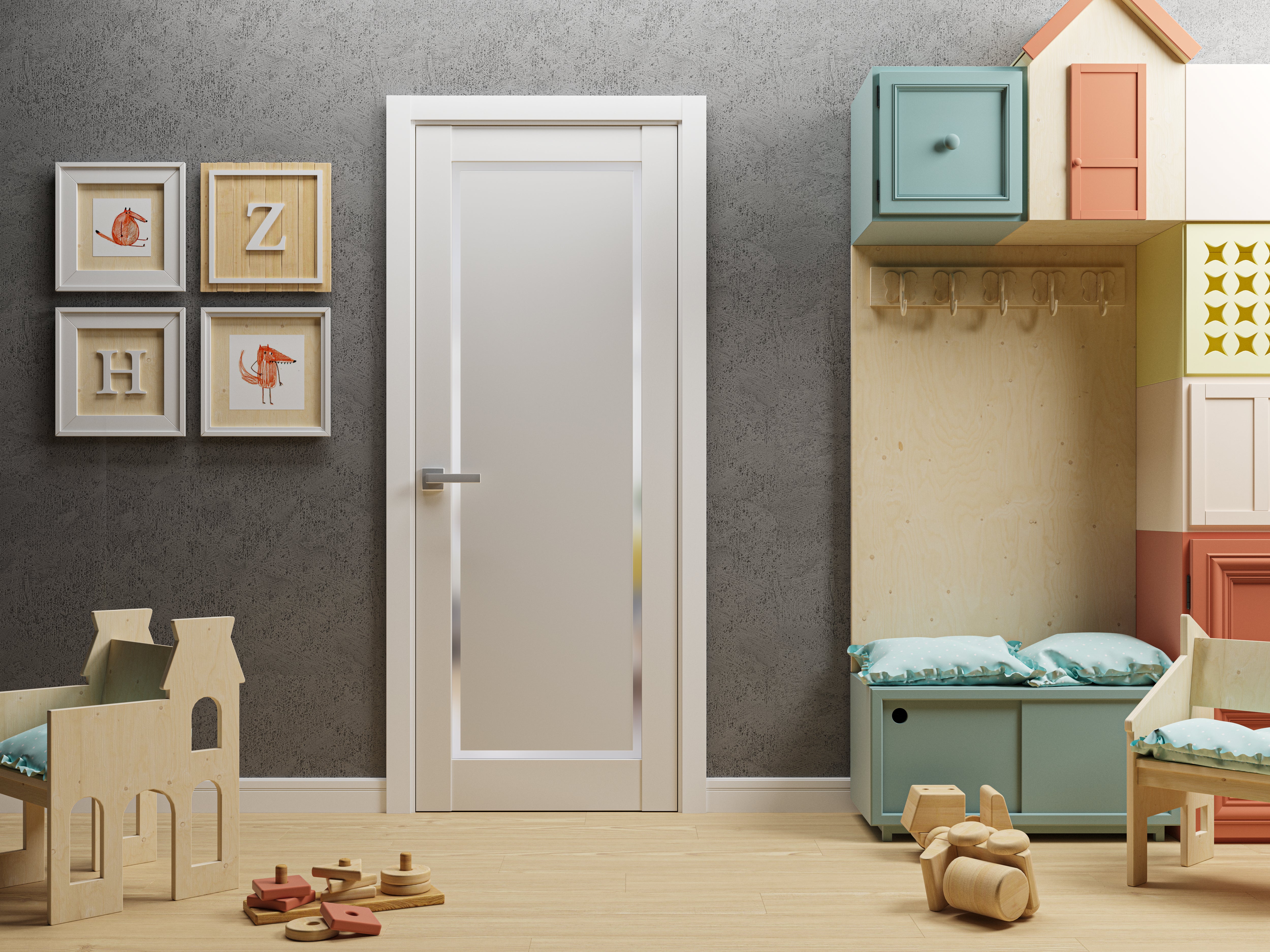 Planum 0888 Swing (Bedroom/Bathroom) door view 2