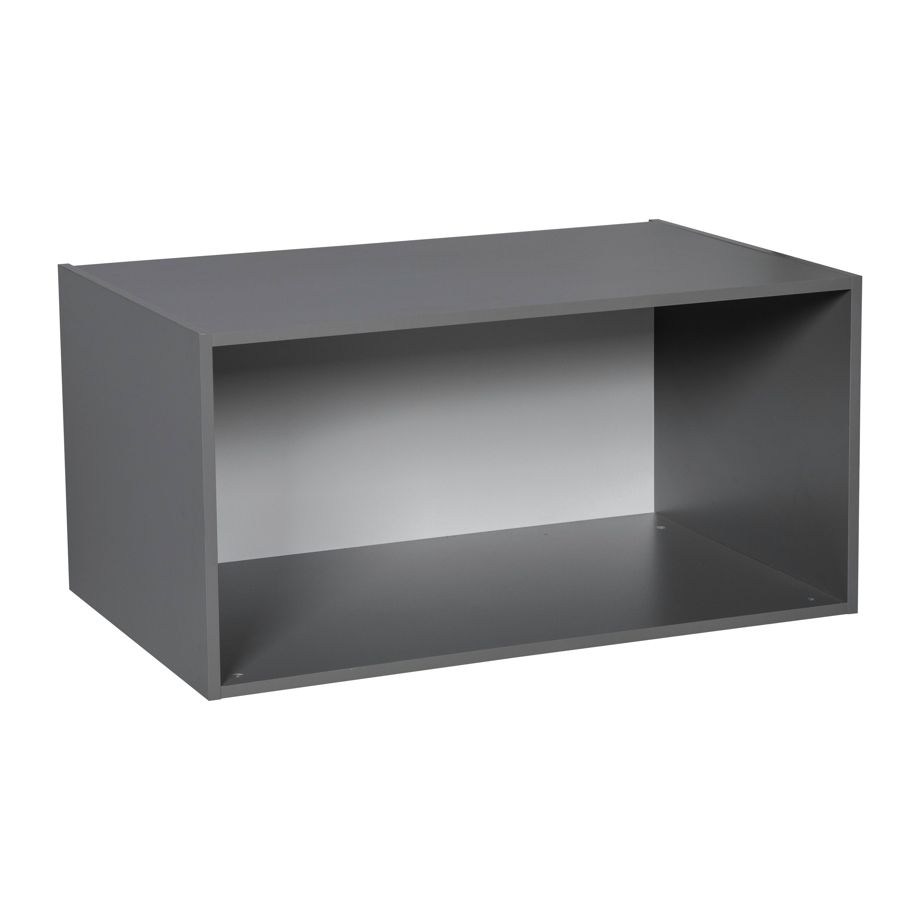 36" x 15" Wall Cabinet-Double Door-with Grey Gloss door Grey