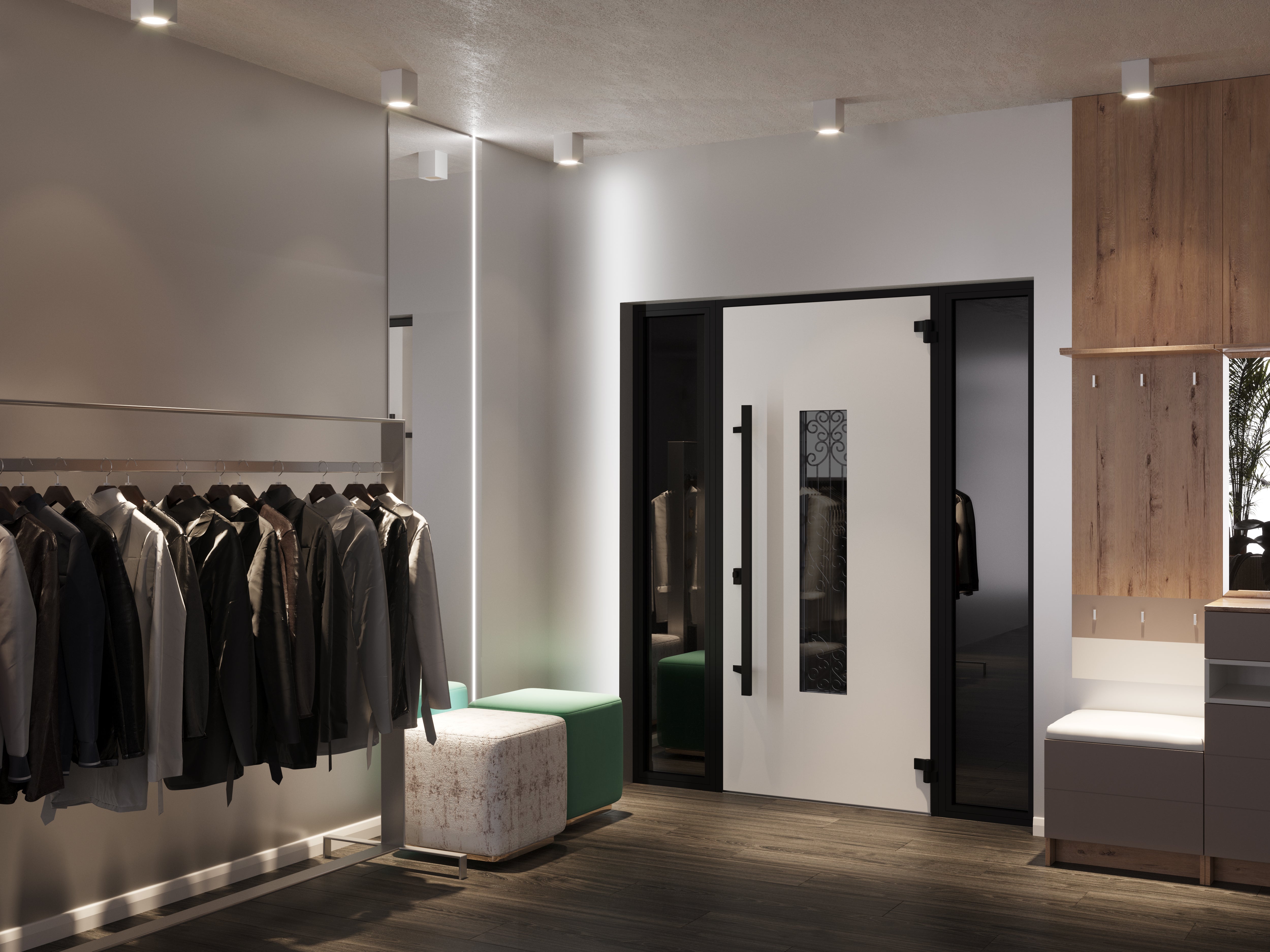 Ronex 1205 Exterior Aluminum door view 4