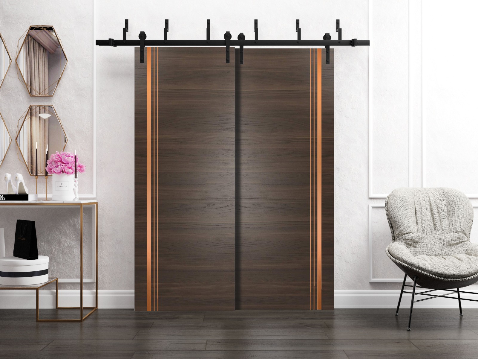Planum 1010 Interior Slab door view 6