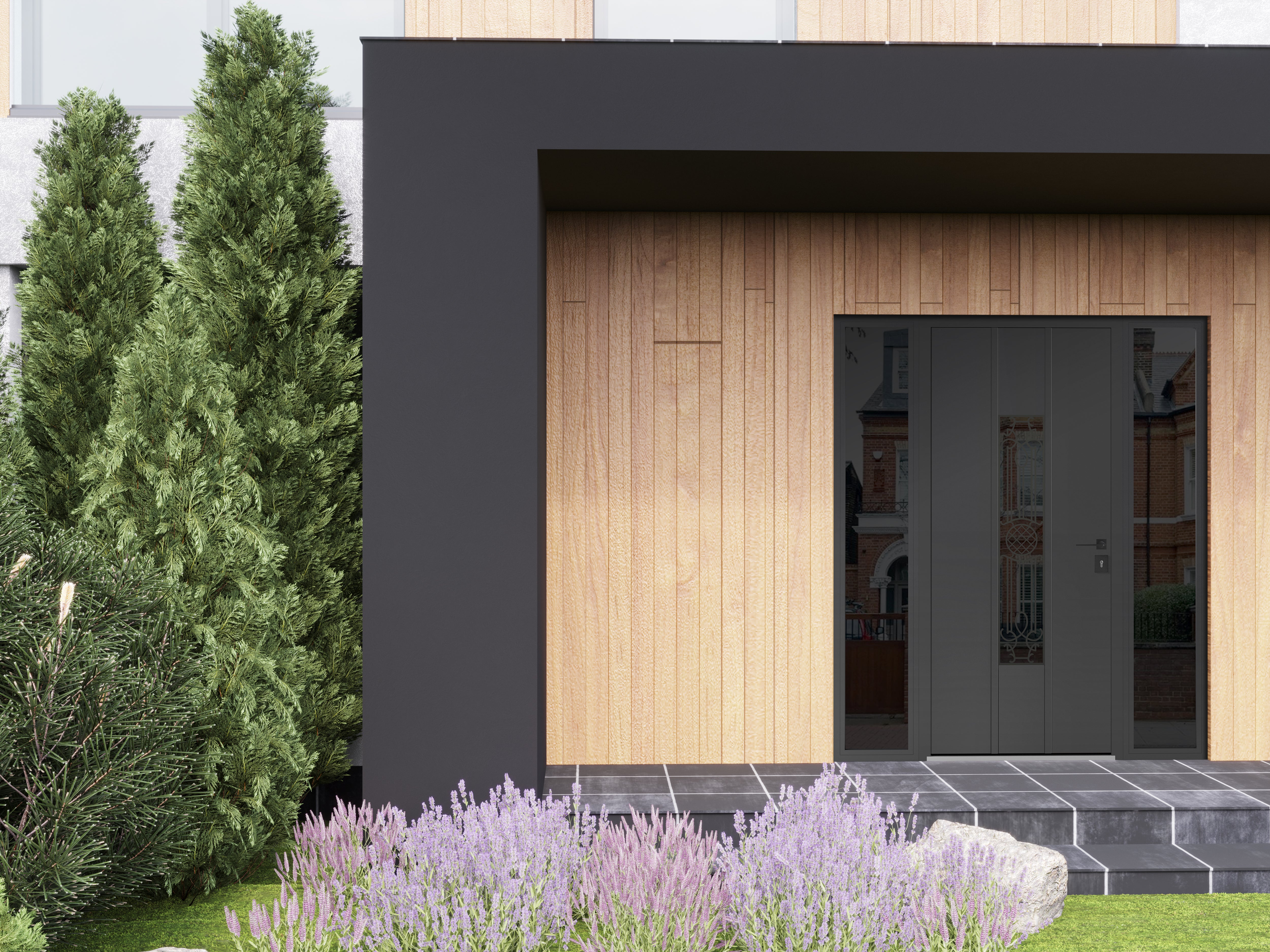 Ronex 1477 Exterior Aluminum door view 3