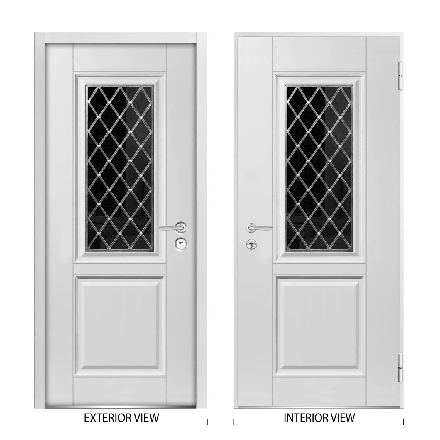 Model Exterior Aluminum door view 4