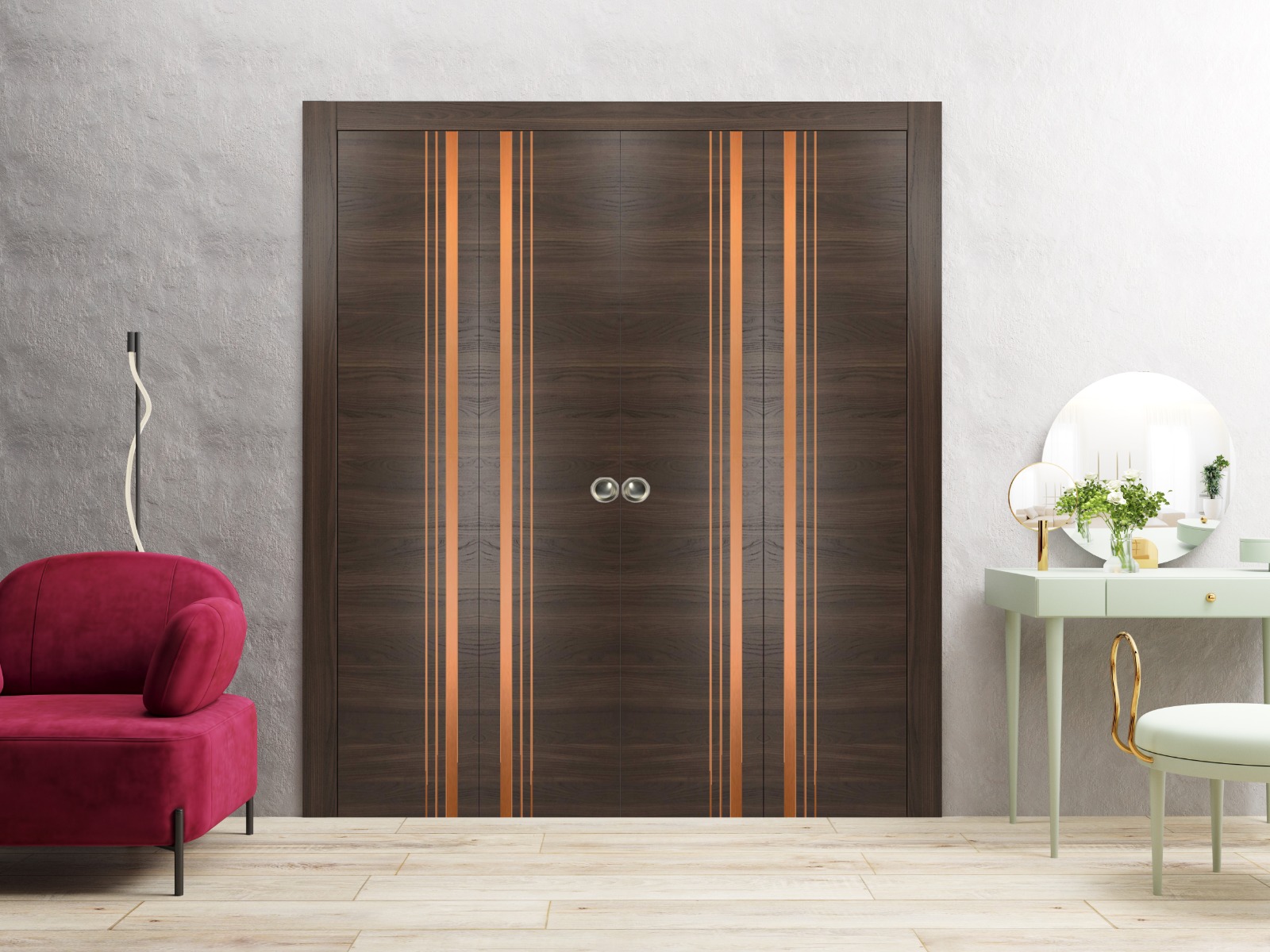 Planum 1010 Double Bi-Fold door view 6