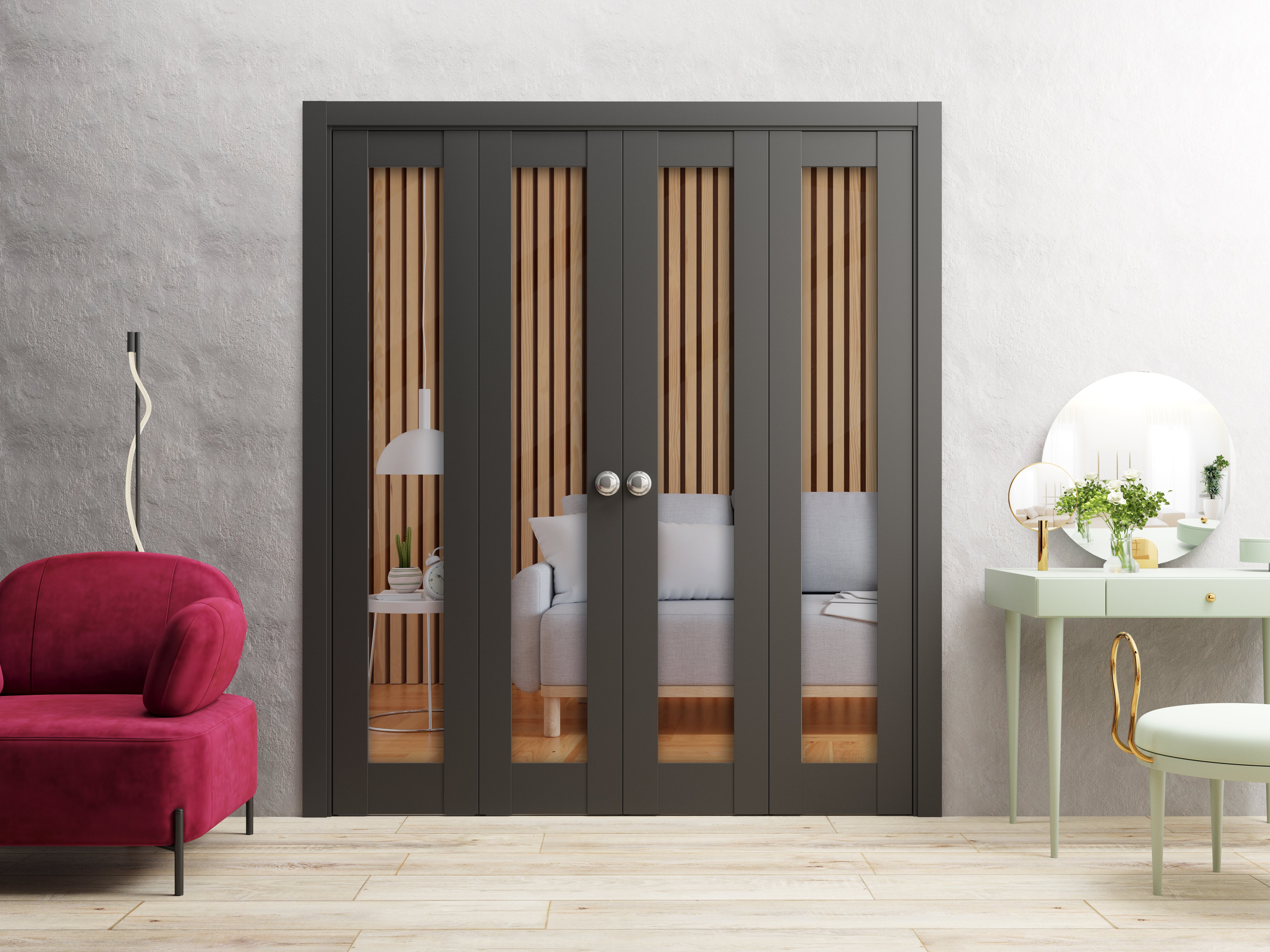 Lucia 2166 Double Bi-Fold door view 7