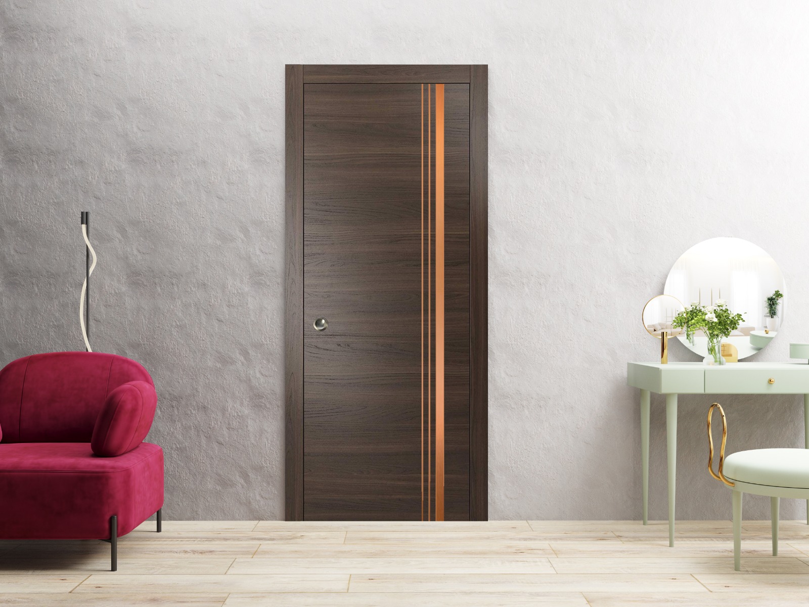 Planum 1010 Interior Slab door view 8