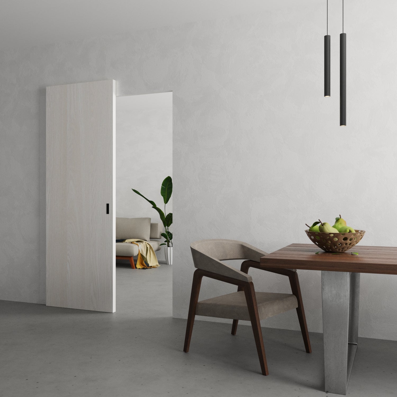 Basic 3001 Hidden Barn door view 8