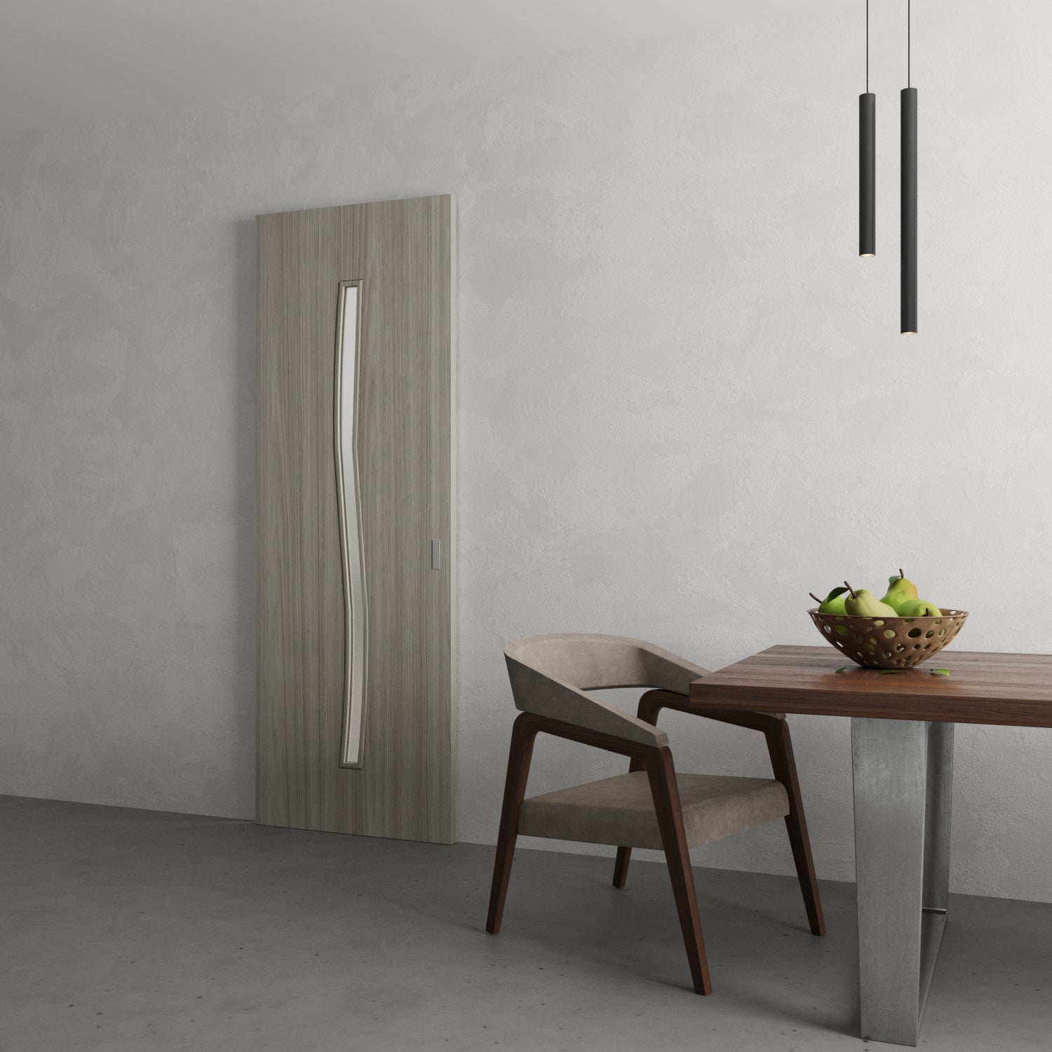 Basic 3002 Hidden Barn door view 4