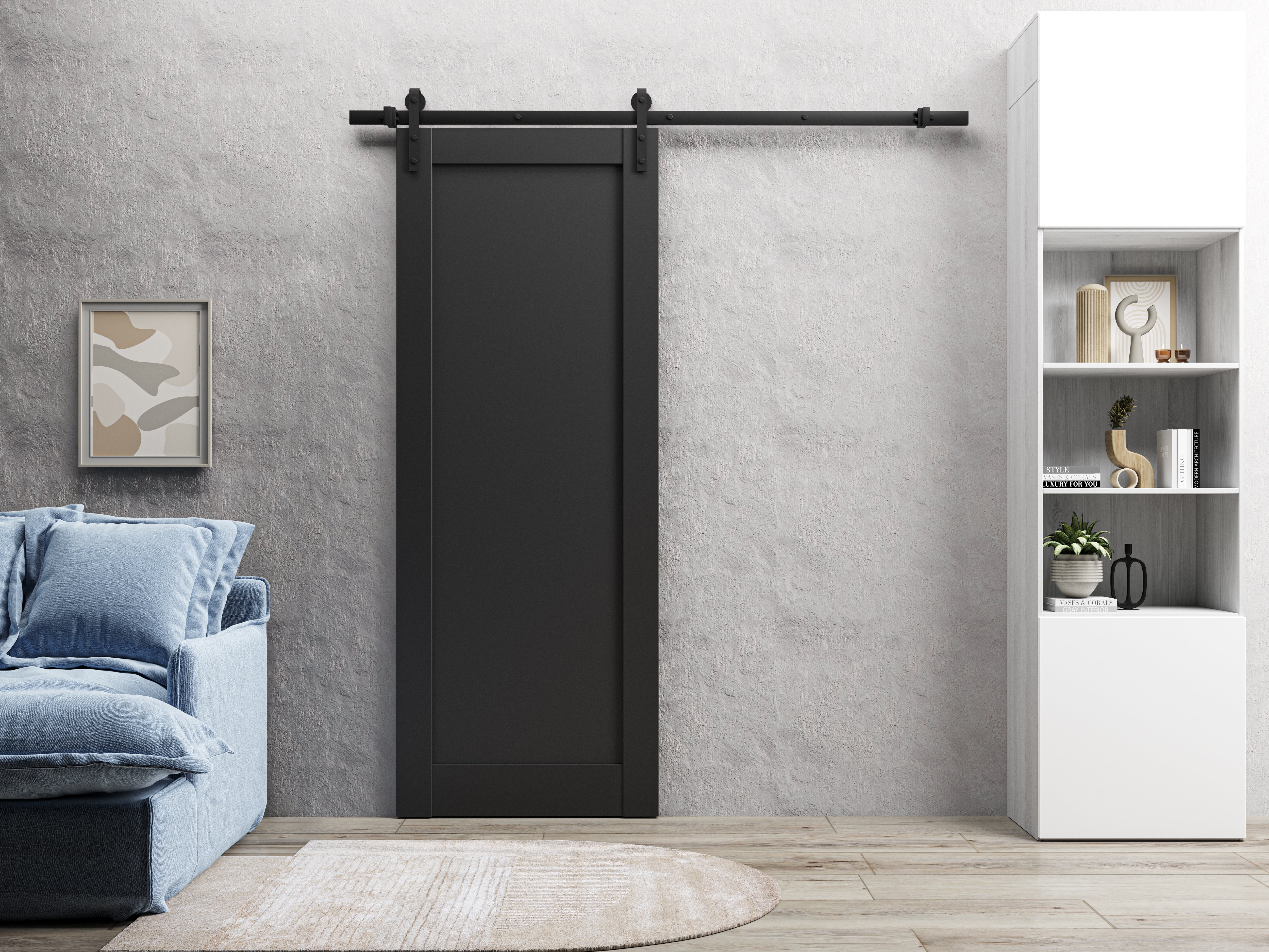 Model 4111 Interior Slab door view 3