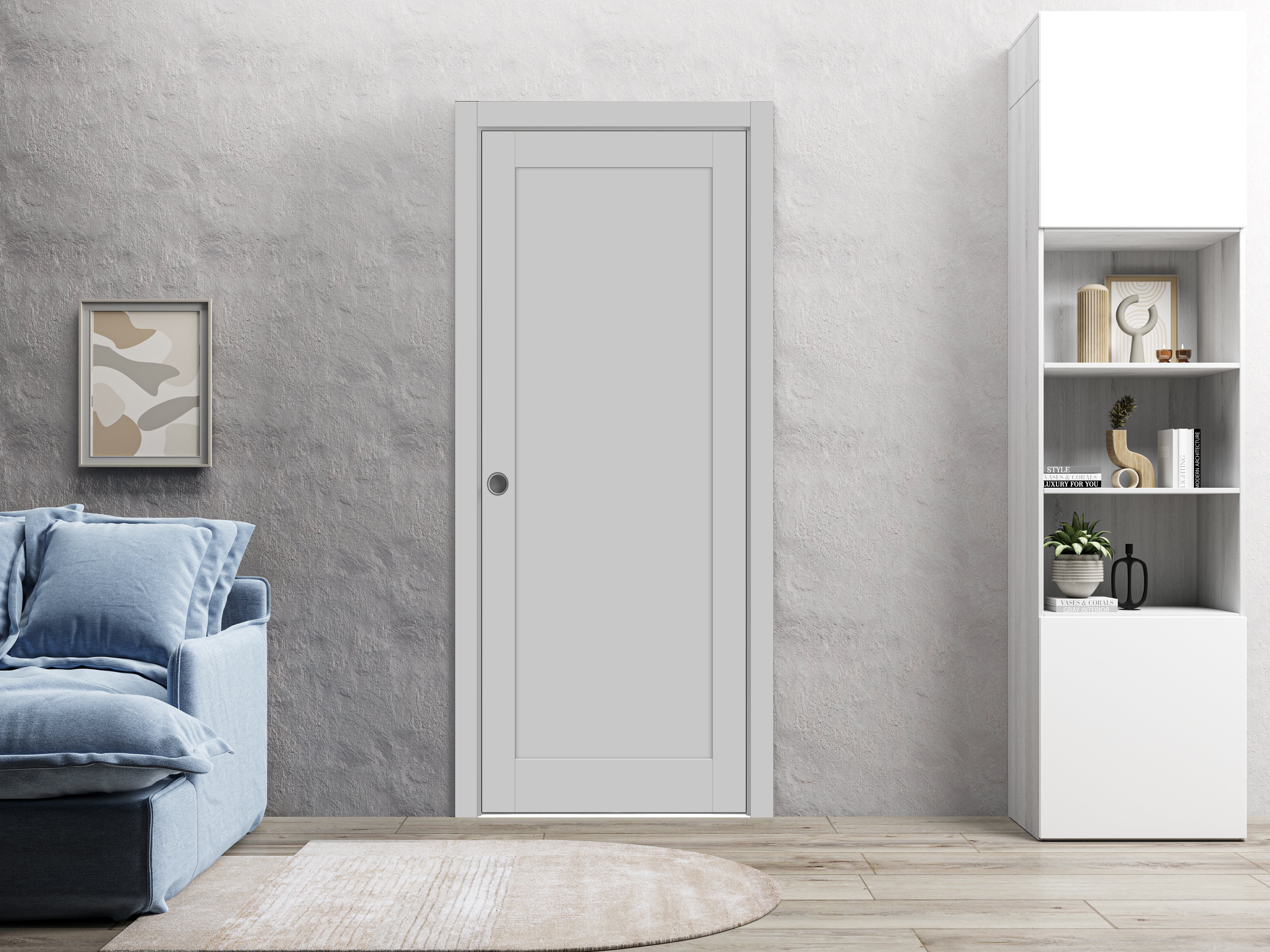 Model 4111 Interior Slab door view 6