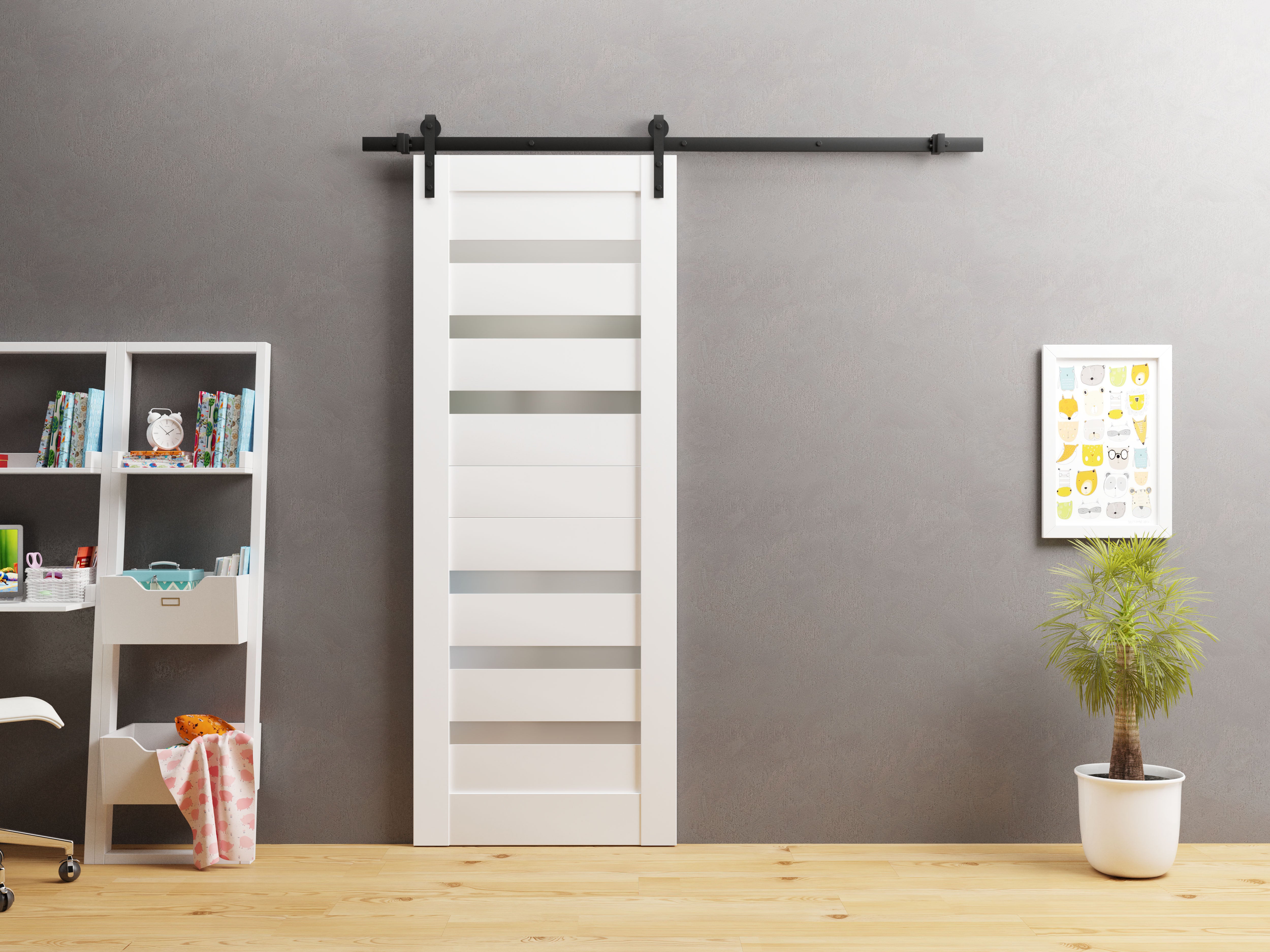 Quadro 4266 Interior Slab door view 2