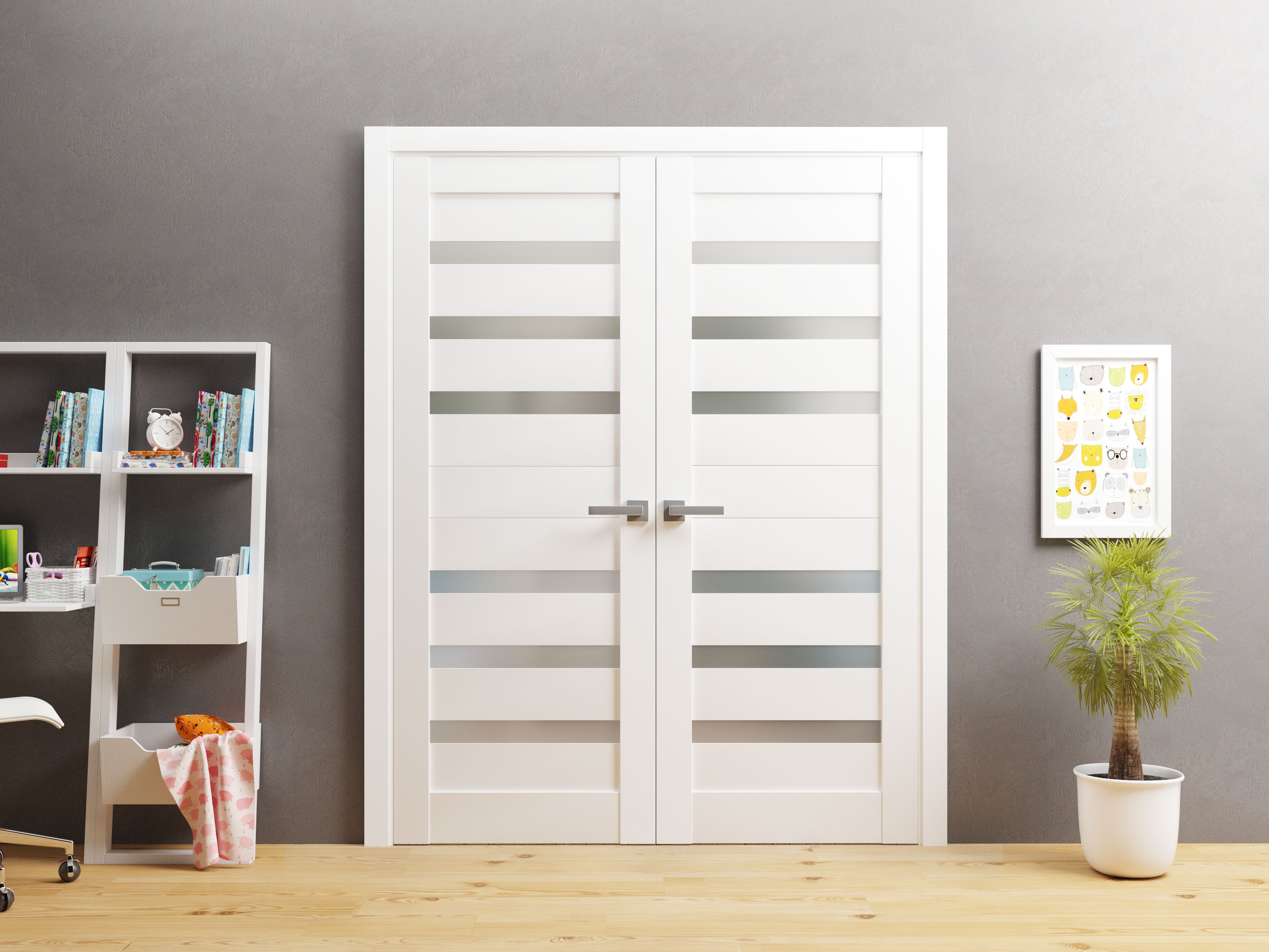 Quadro 4266 Interior Slab door view 3