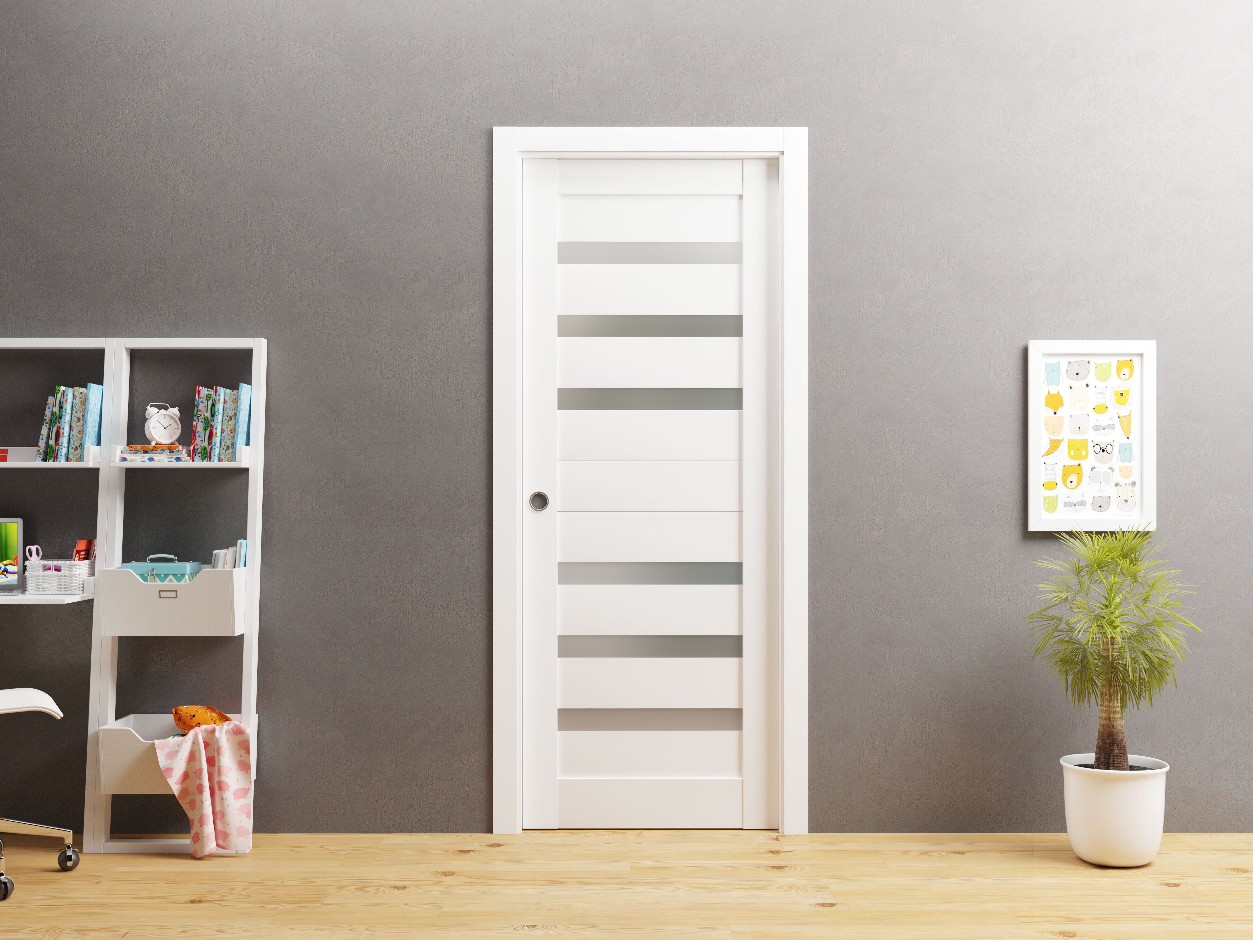 Quadro 4266 Interior Slab door view 4