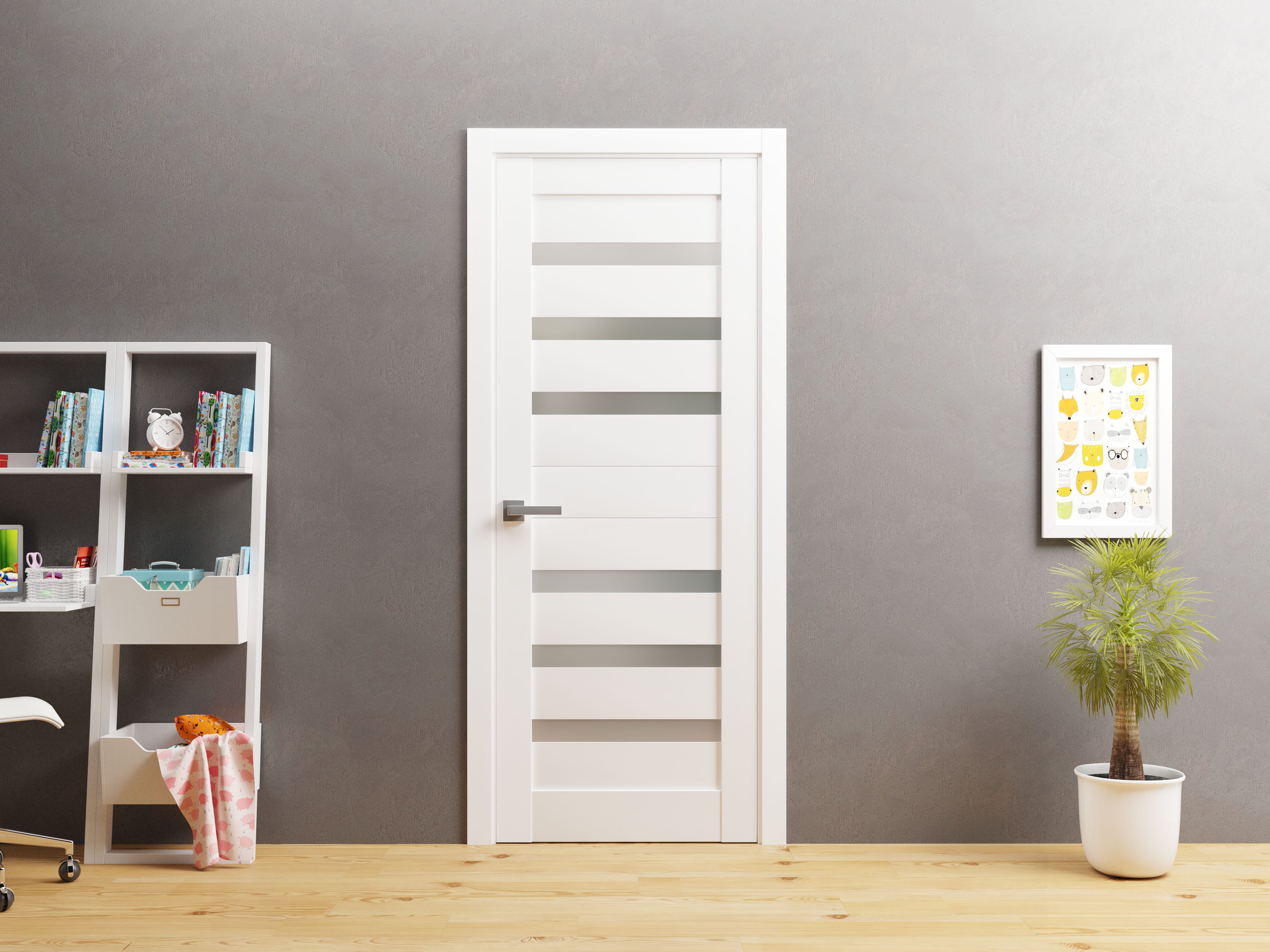 Quadro 4266 Swing (Bedroom/Bathroom) door view 2
