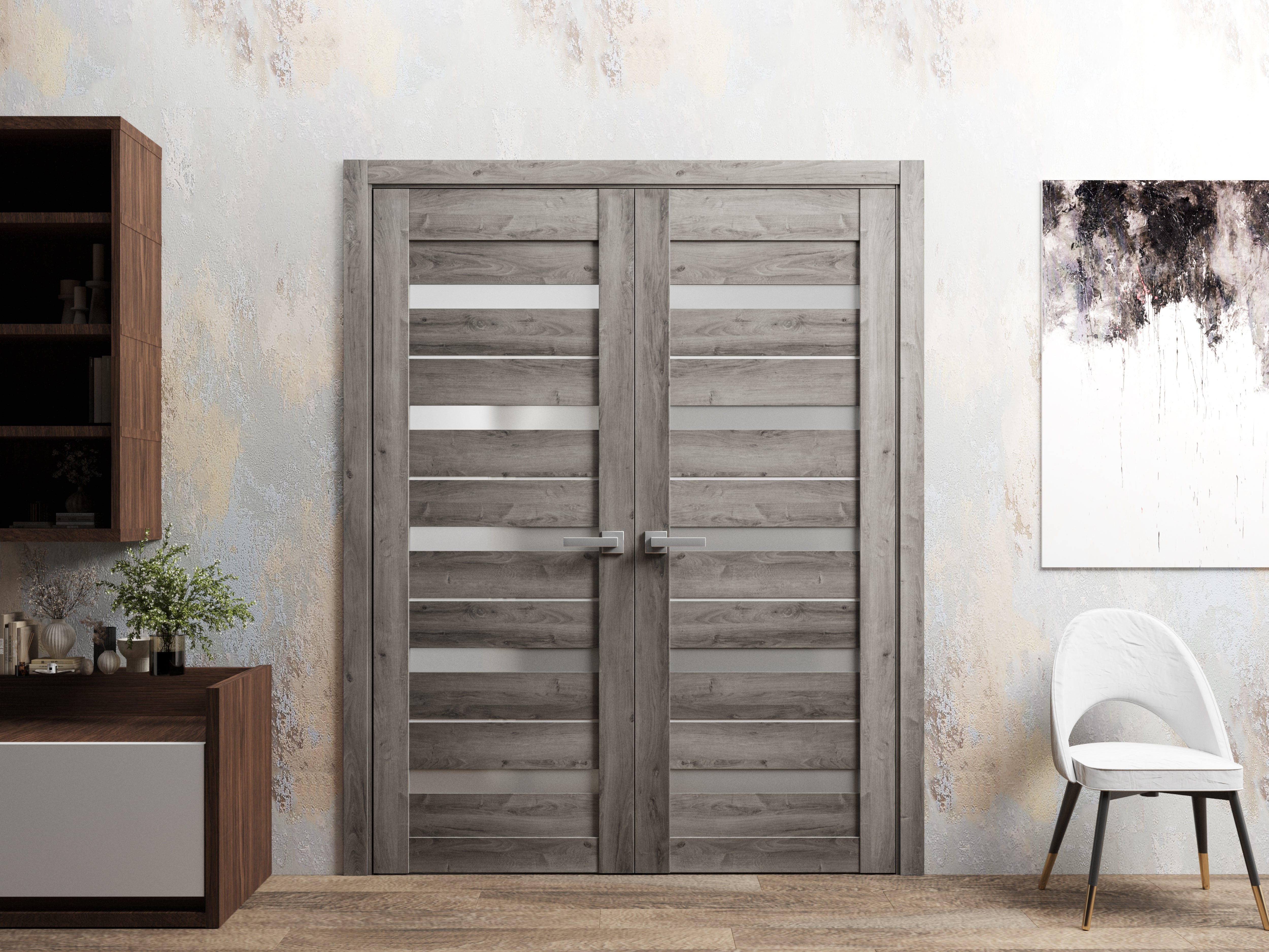 Quadro 4445 Double French Swing door view 6