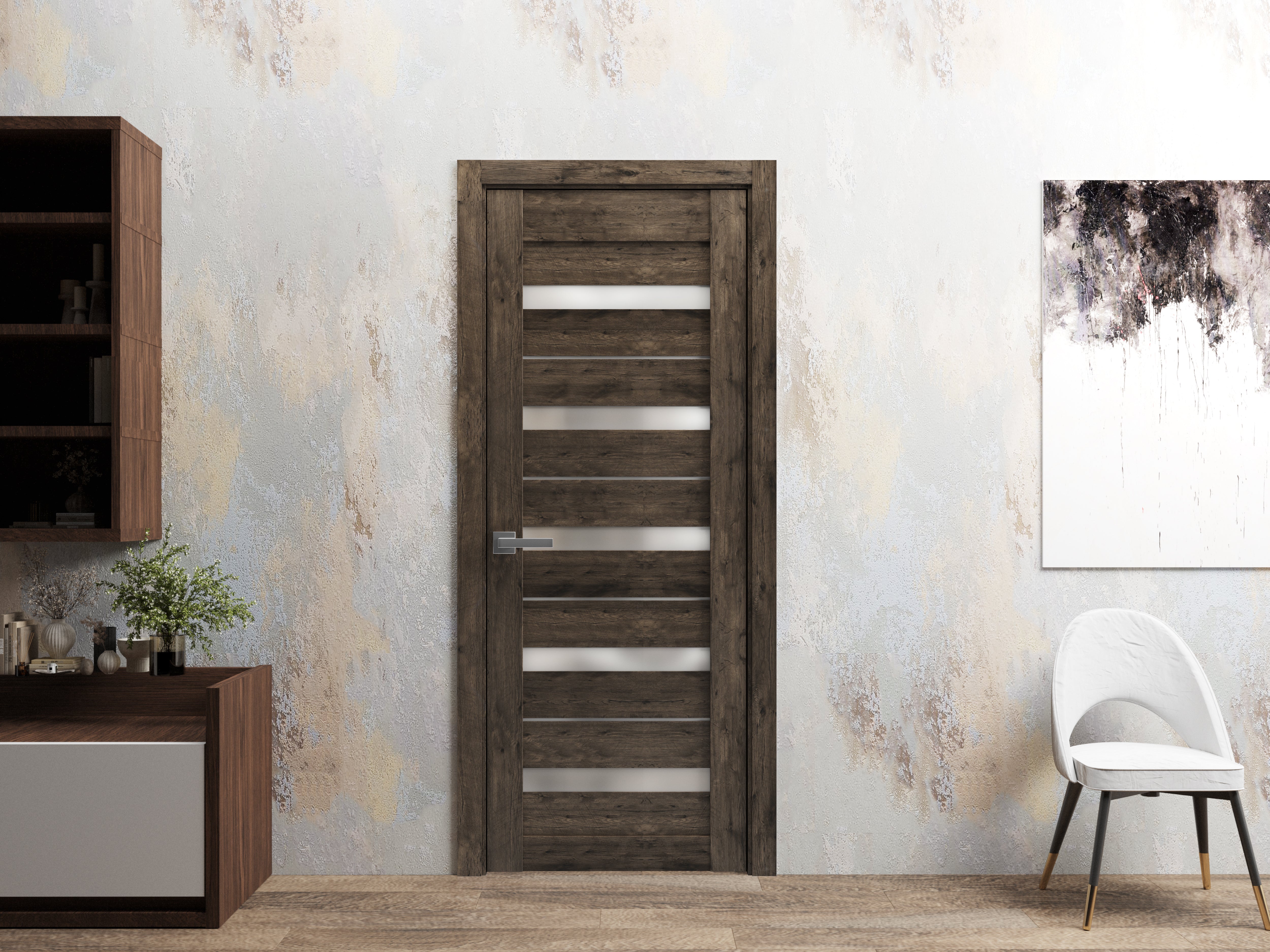 Quadro 4445 Swing (Bedroom/Bathroom) door view 2