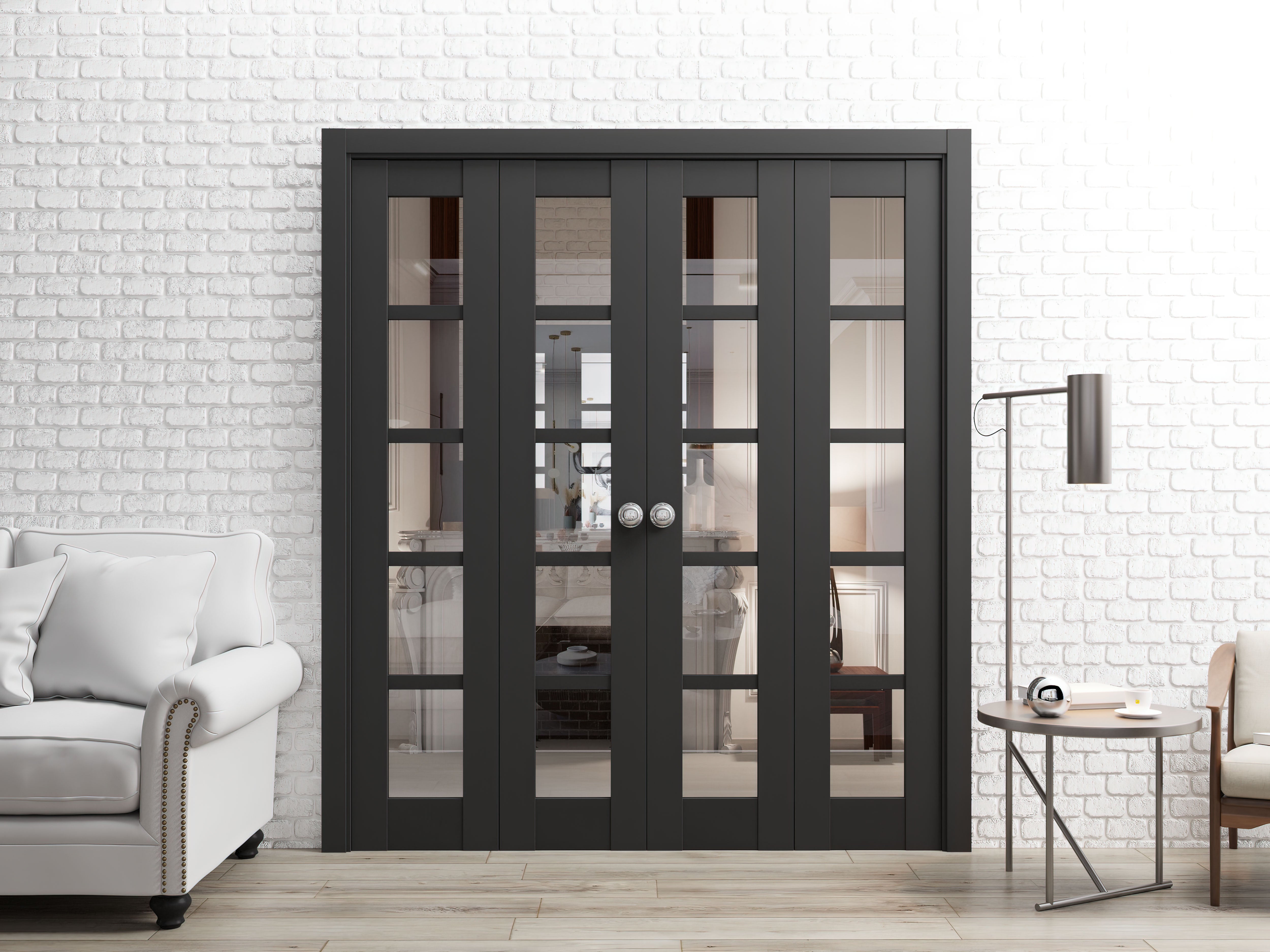 Quadro 4522 Double Bi-Fold door view 2