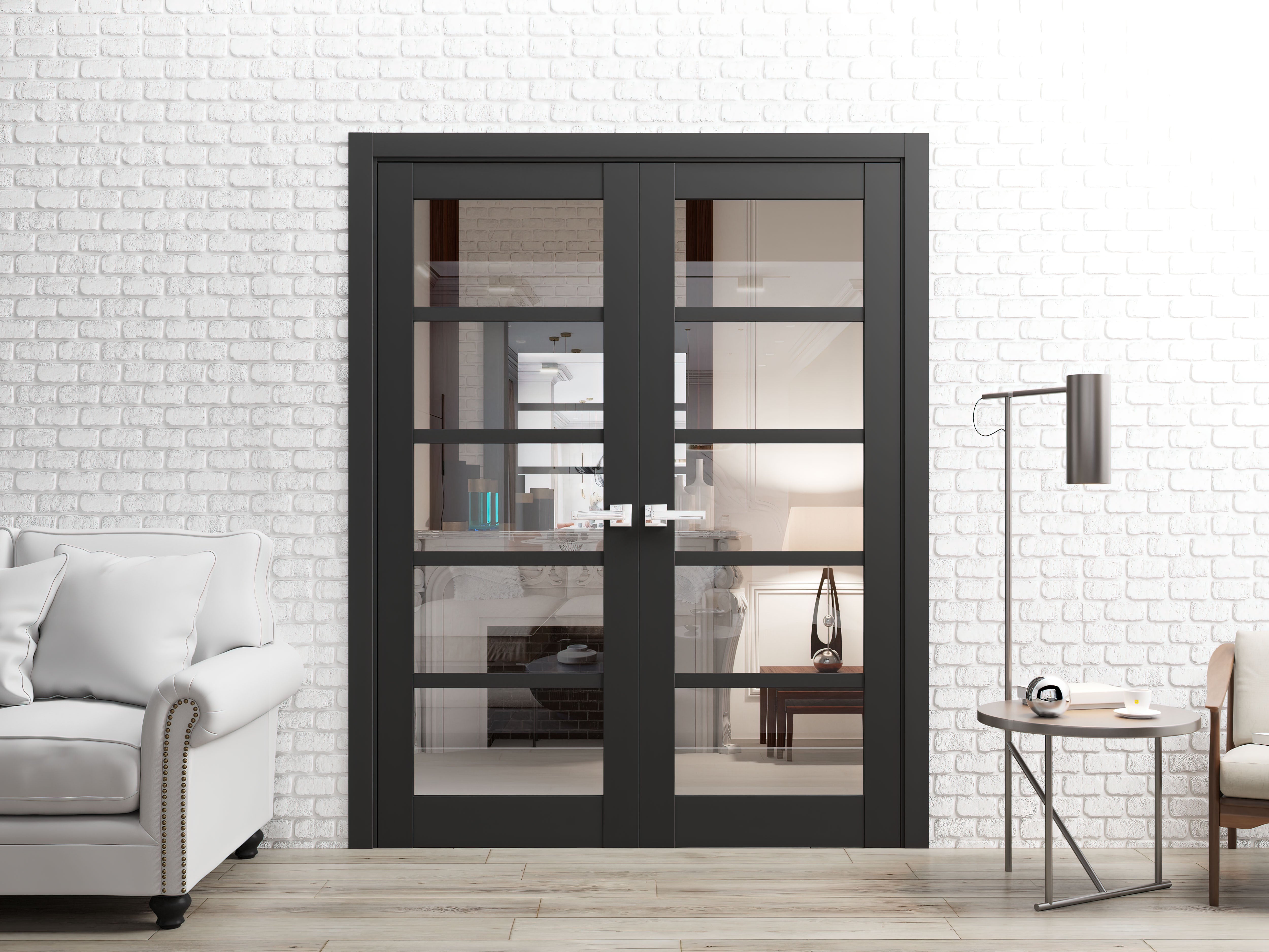 Quadro 4522 Double French Swing door view 2