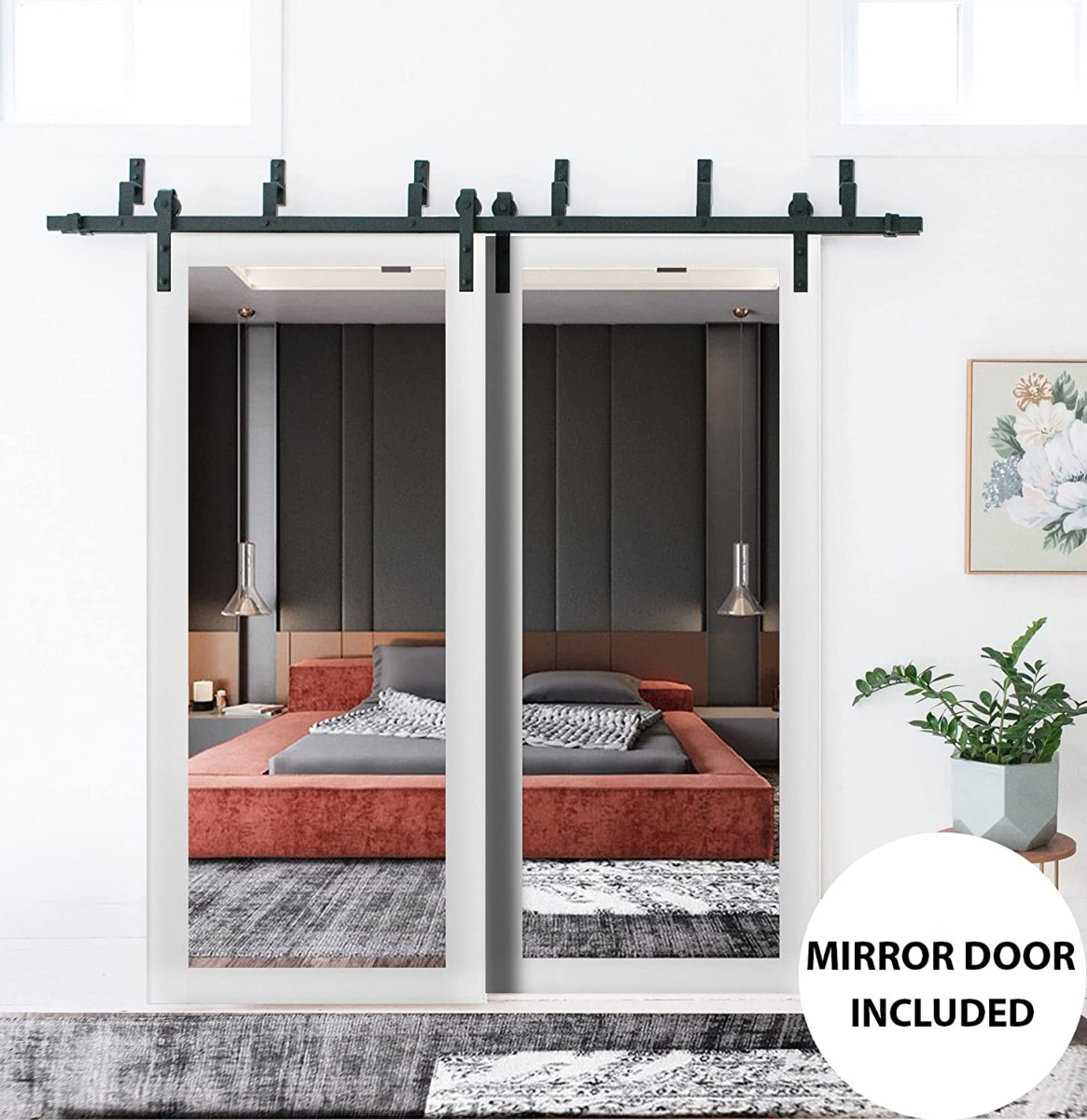 Lucia 1299 Interior Slab door view 8