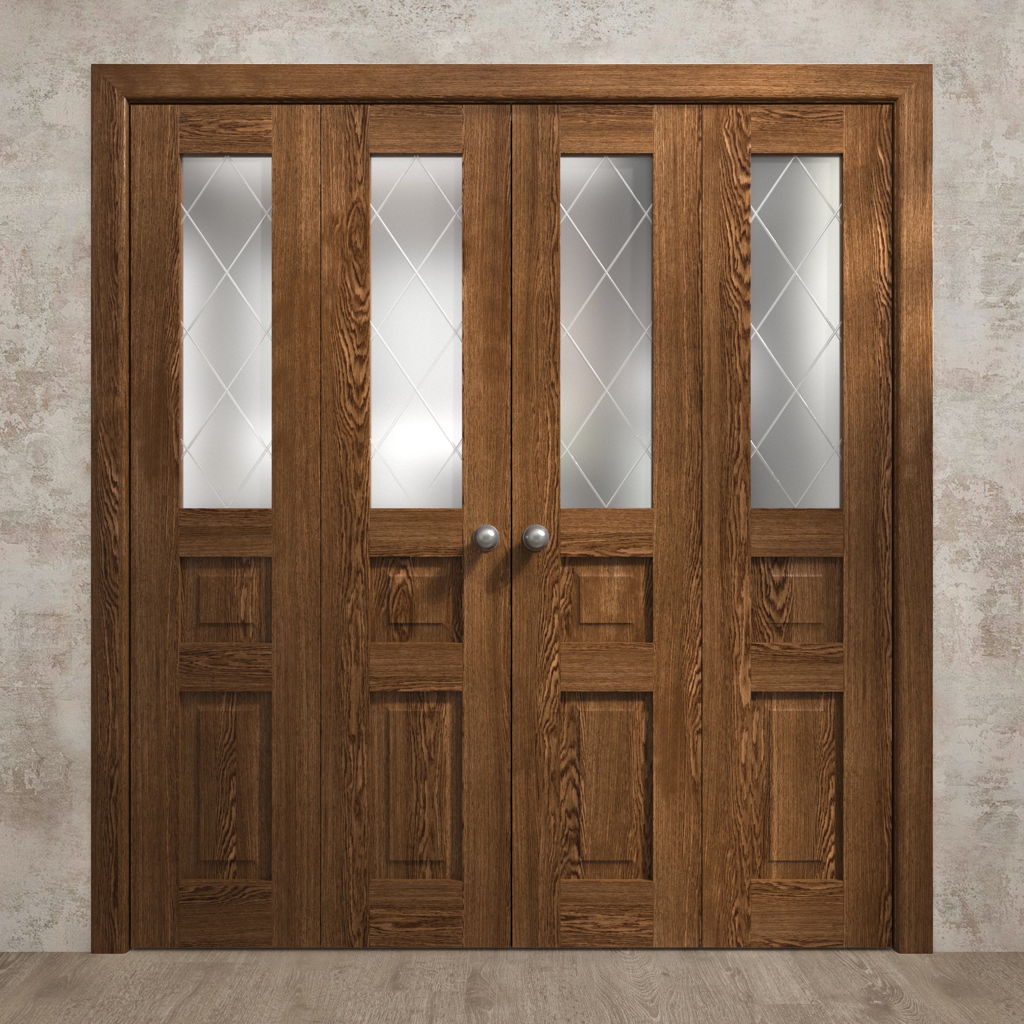 EGO 5011 Double Bi-Fold door view 2