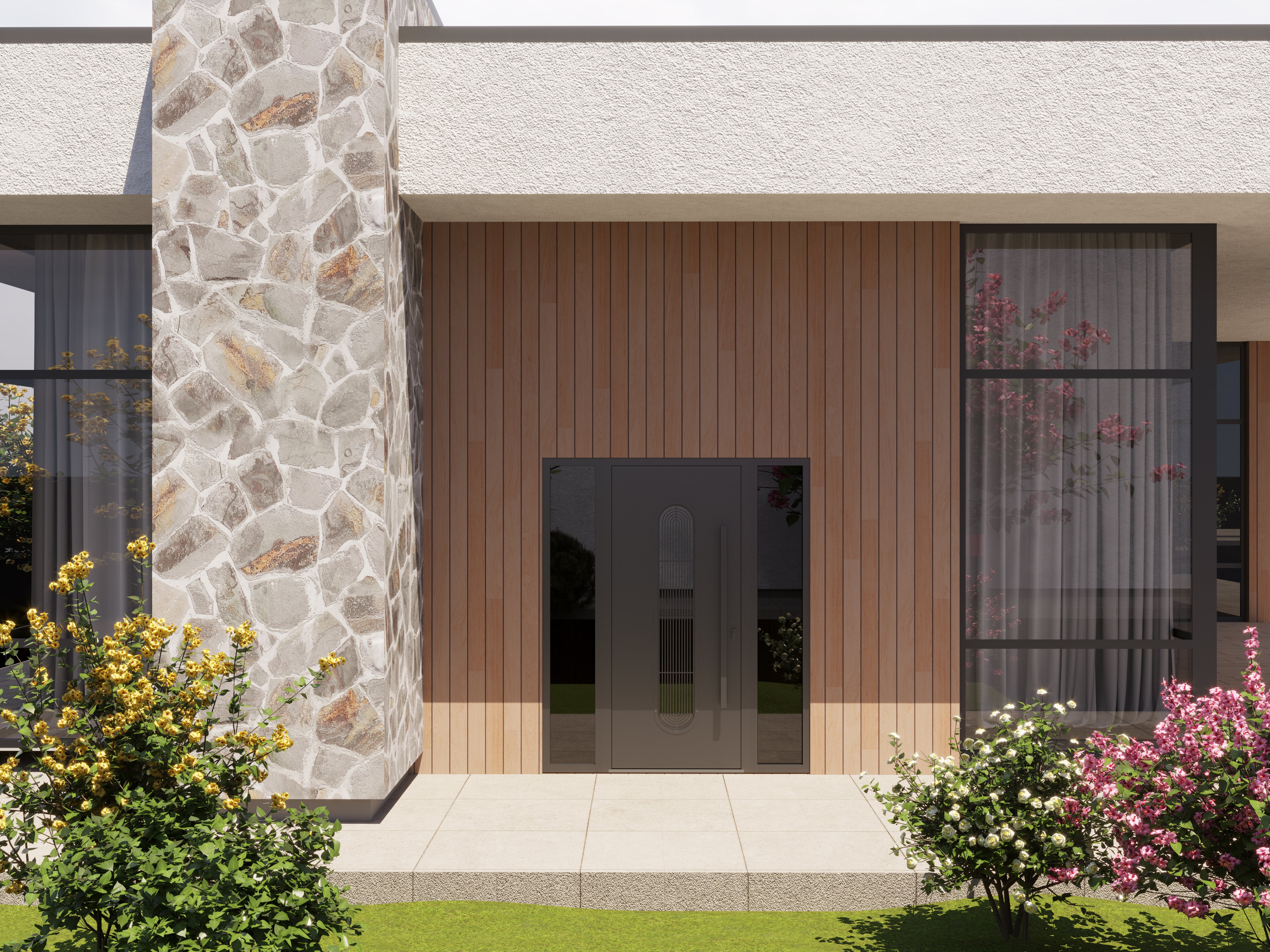 Ronex 0521 Exterior Aluminum door view 3
