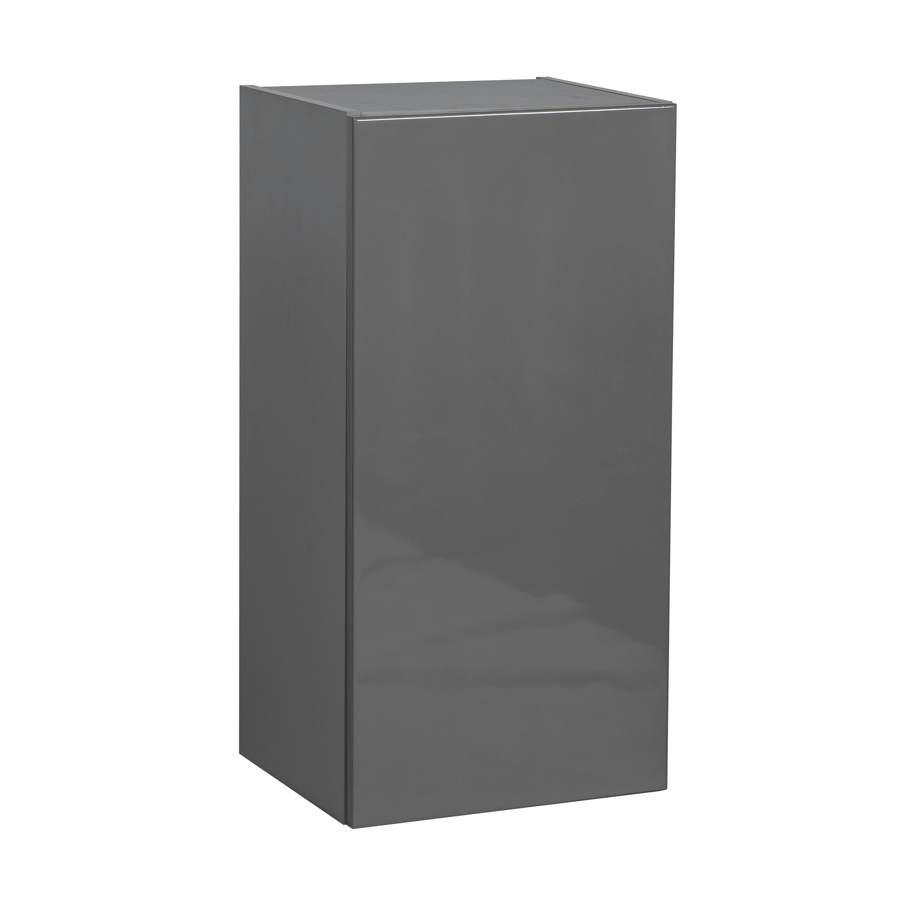 24" x 30" Wall Cabinet-Single Door-with Grey Gloss door Grey