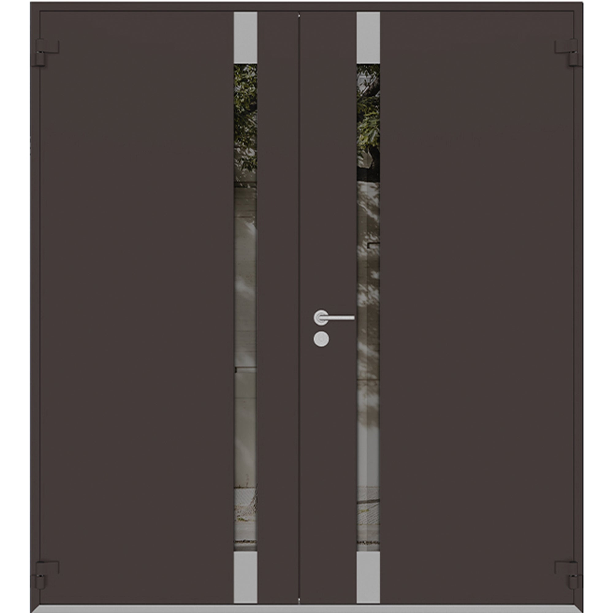 Cynex 6777 Exterior Aluminum Double door view 6