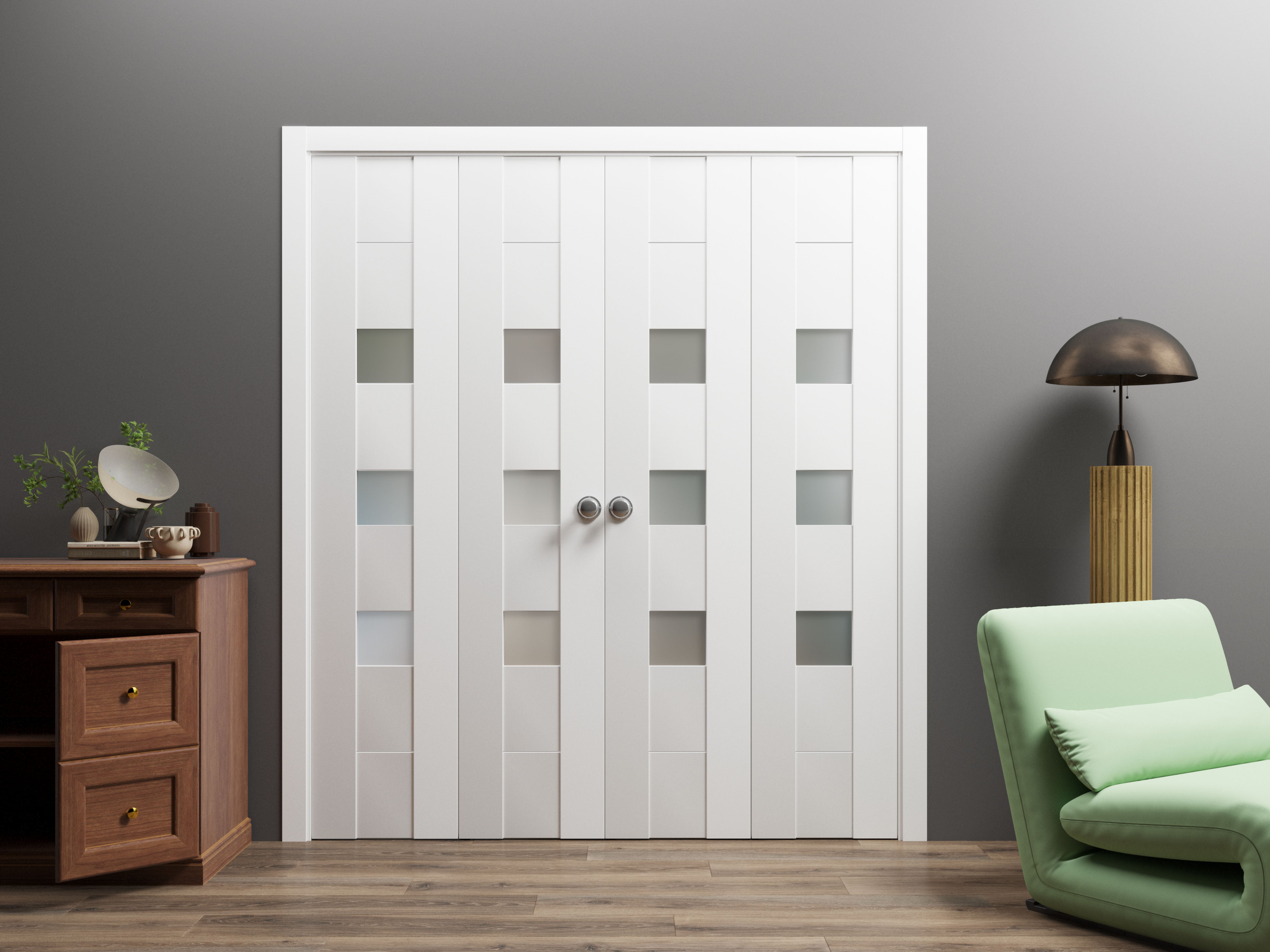 Sete 6900 Double Bi-Fold door view 2