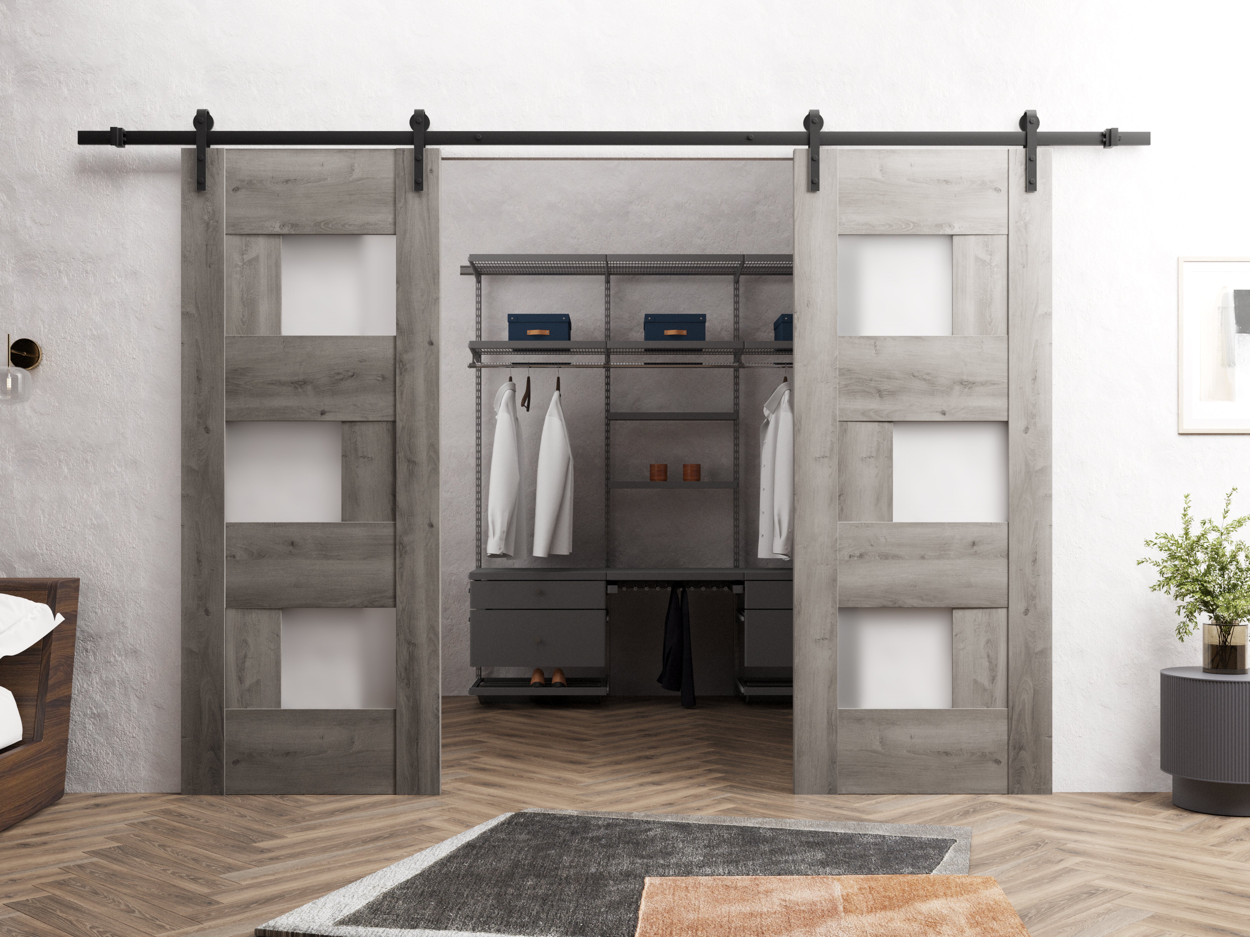 Sete 6933 Double Barn door view 6