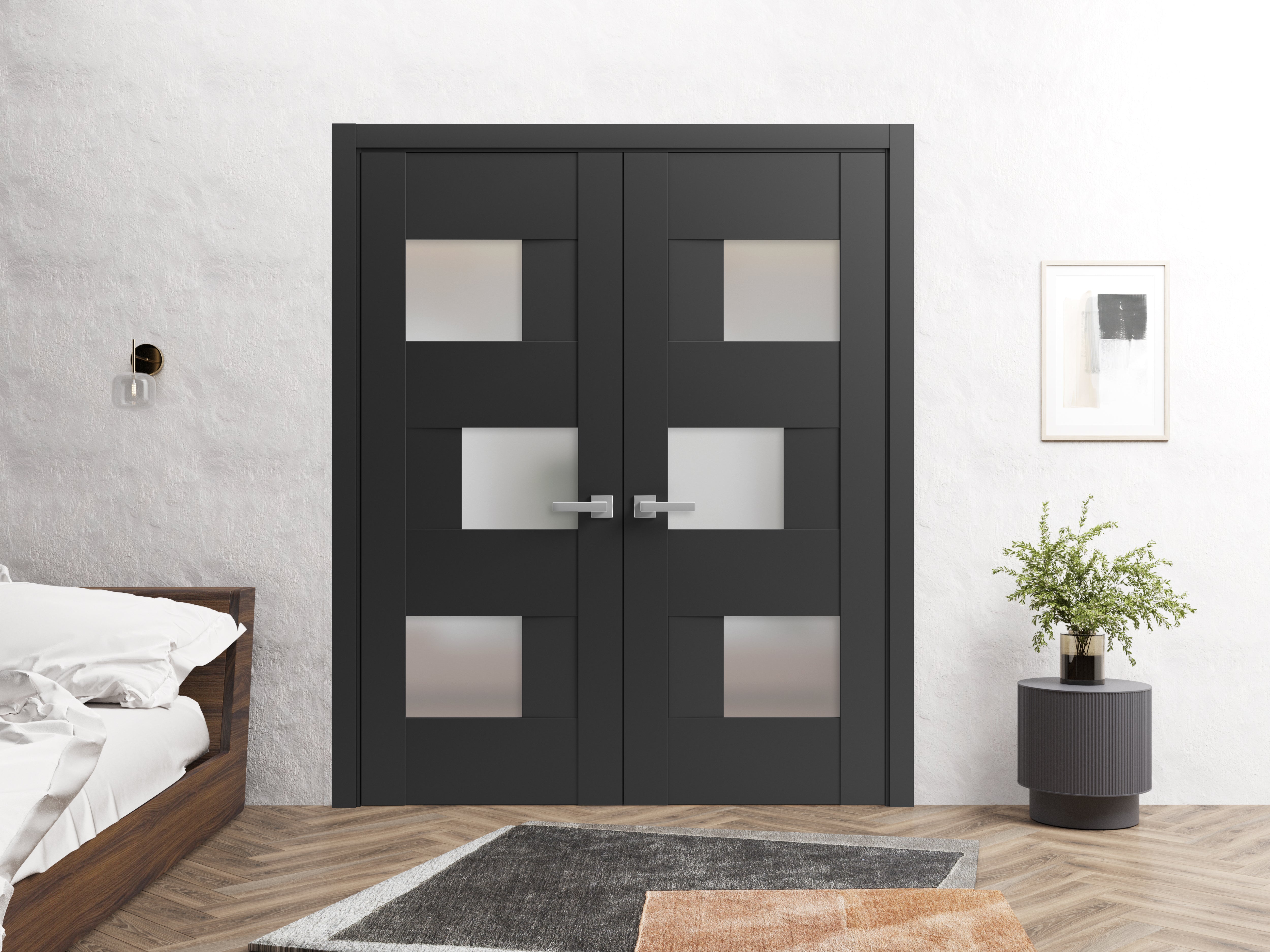 Sete 6933 Double French Swing door view 2