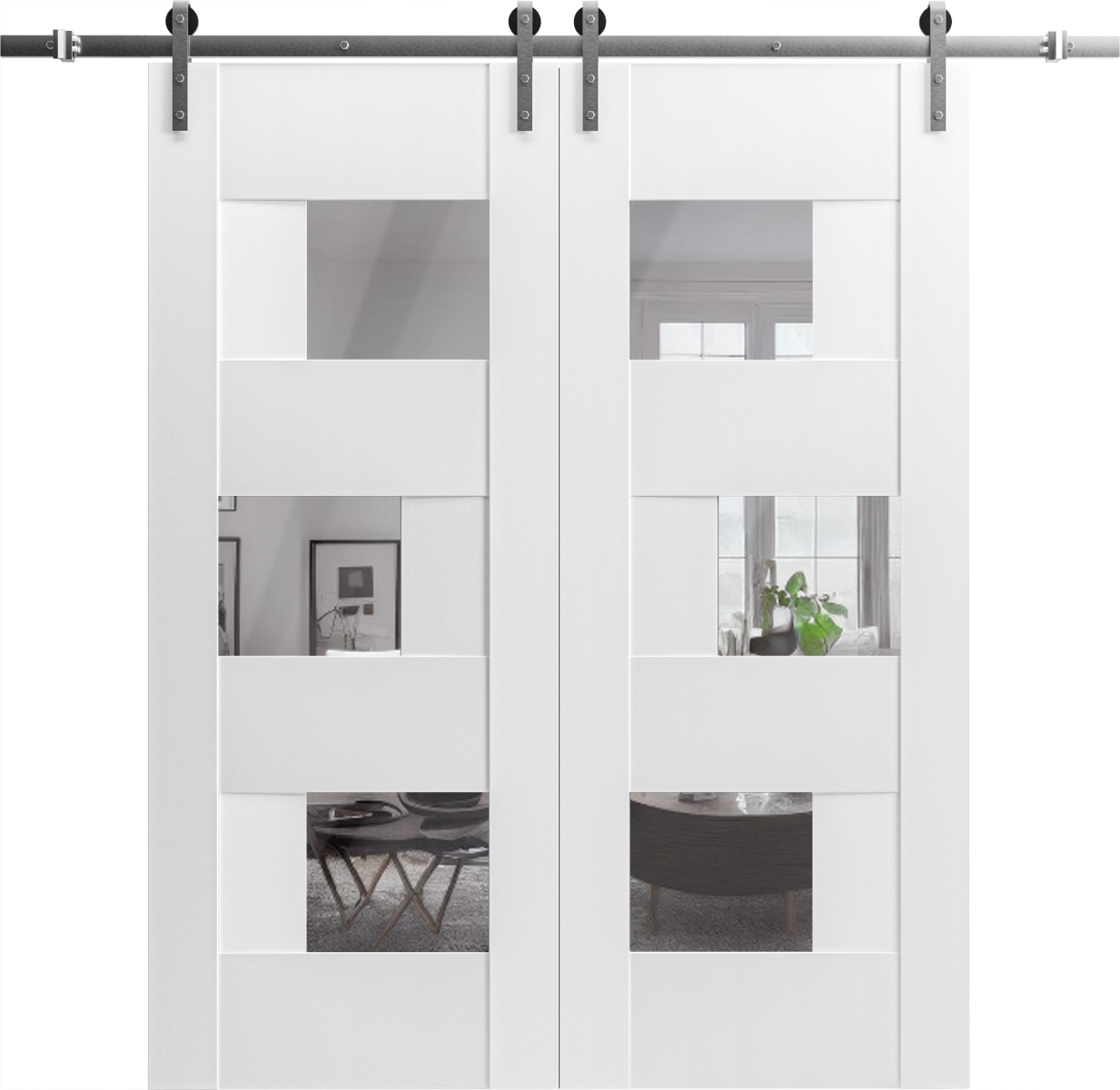 Sete 6999 Double Barn door view 2