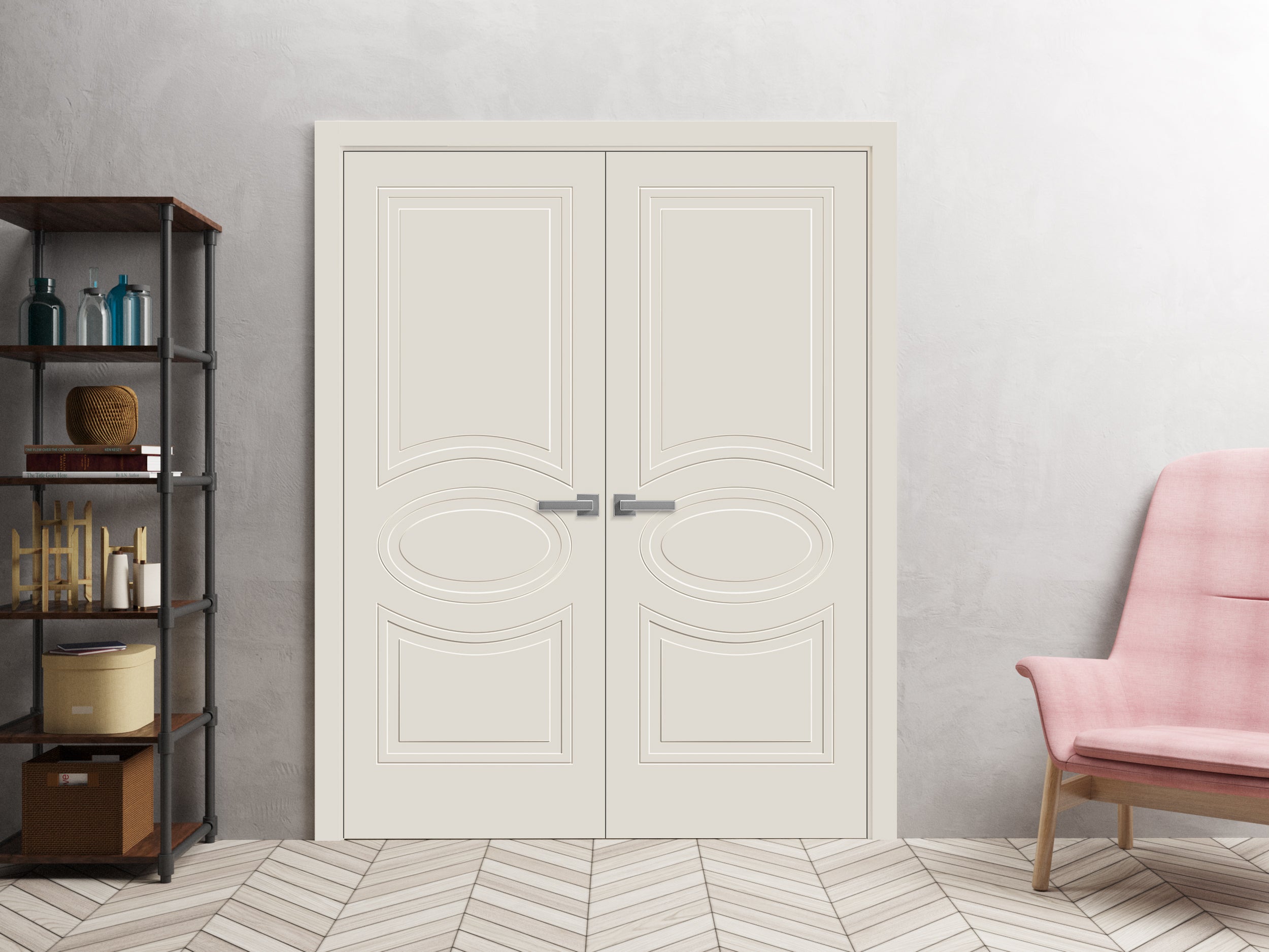 Mela 7001 Double French Swing door view 2