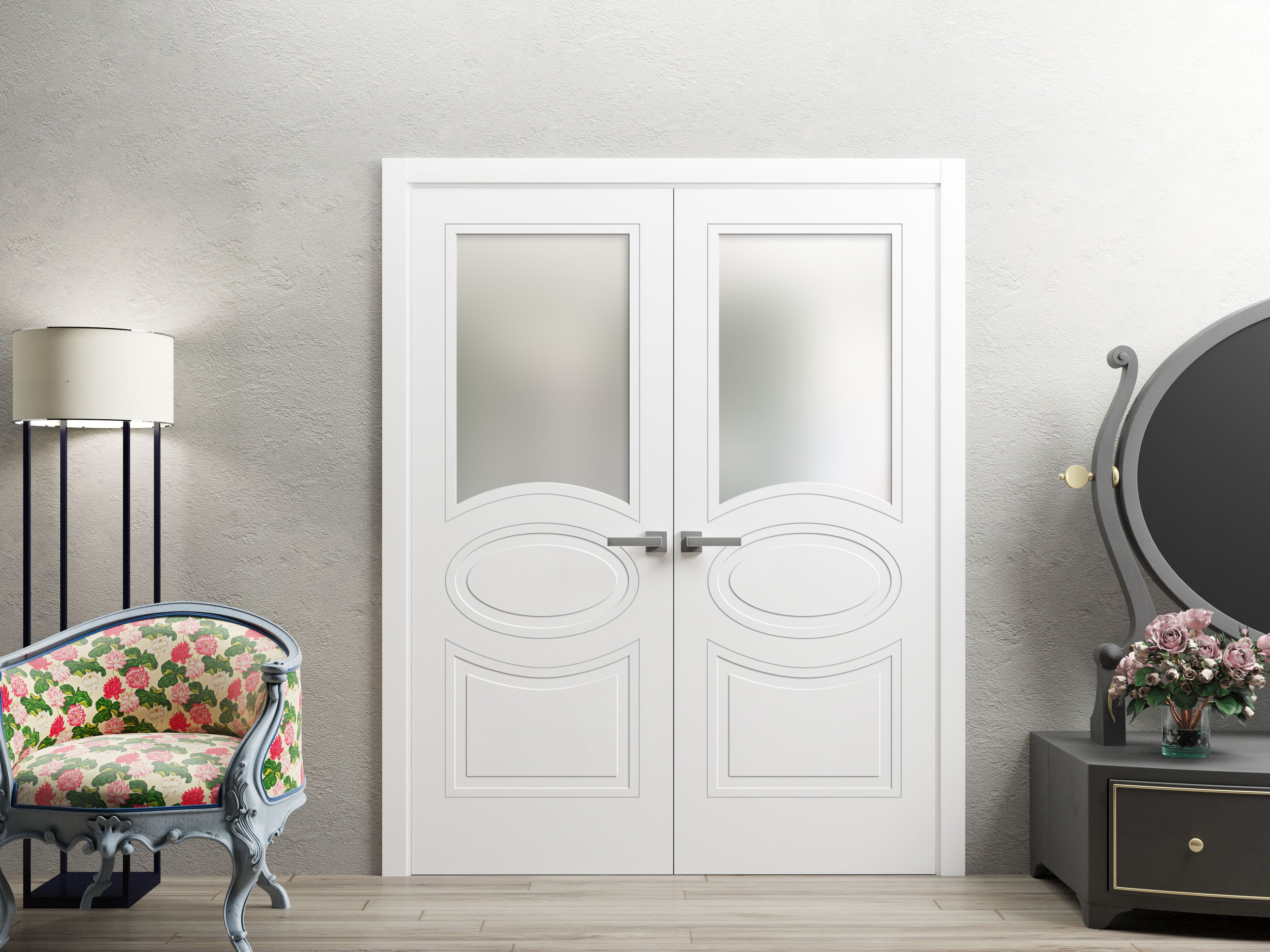 Mela 7012 Double French Swing door view 2
