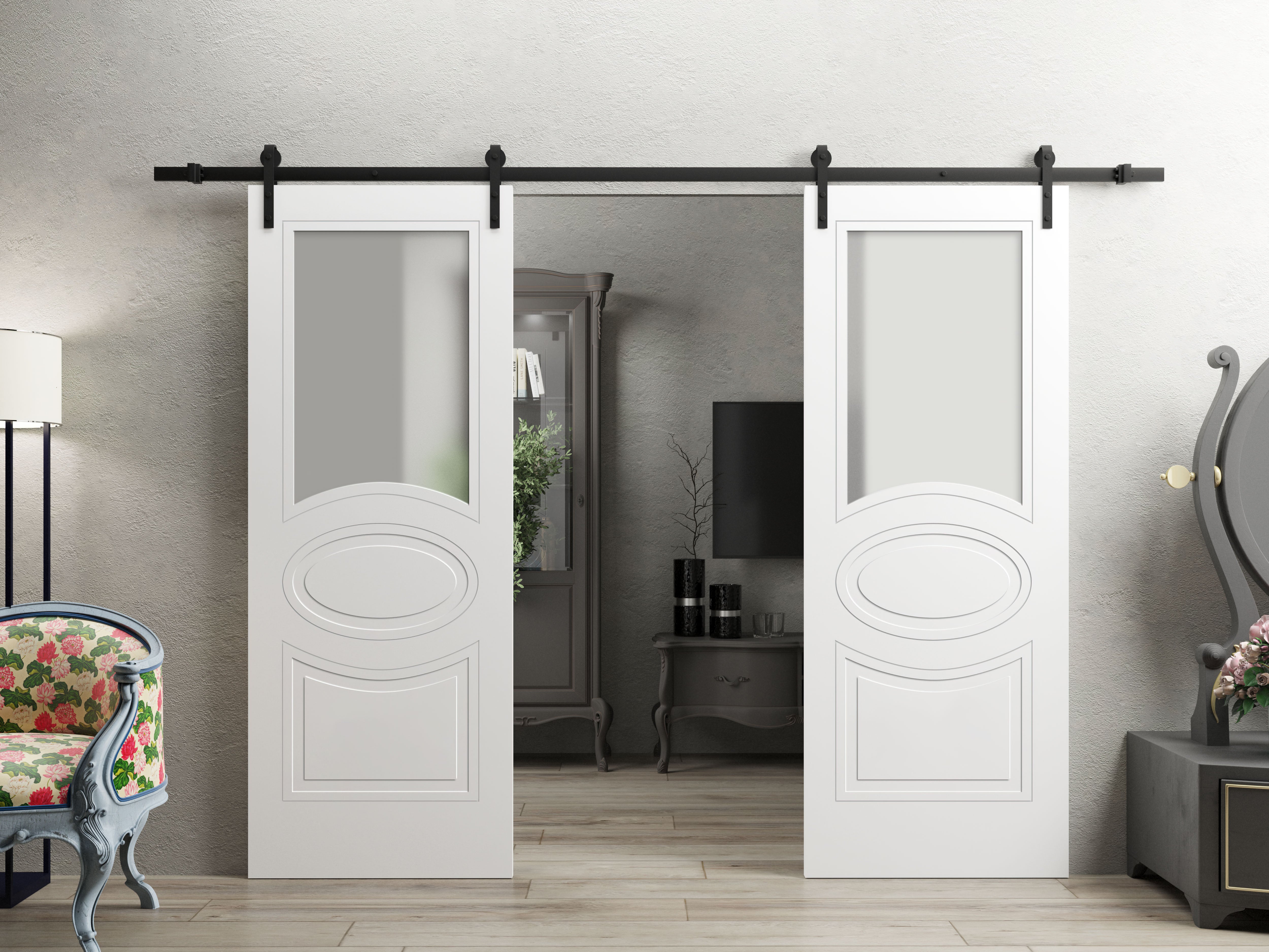 Mela 7012 Interior Slab door view 2