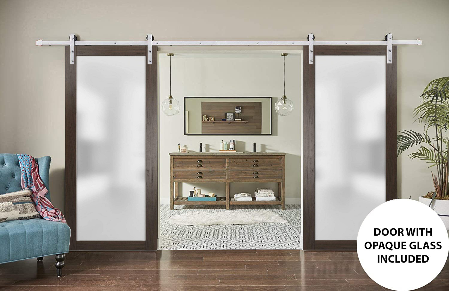 Planum 2102 Double Barn door view 7