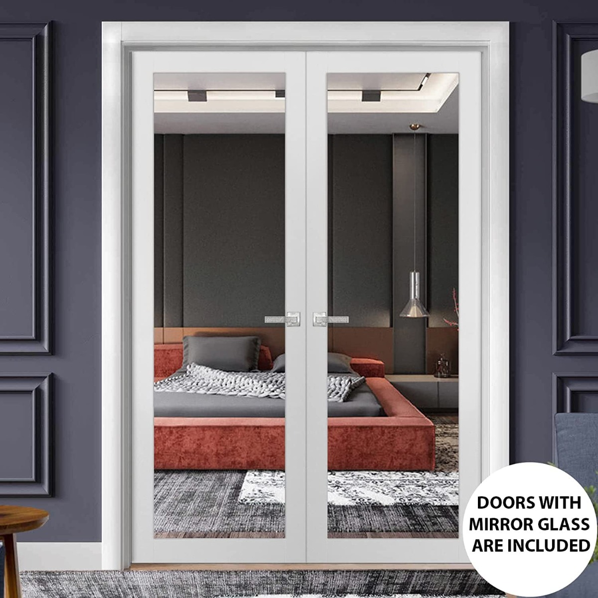 Lucia 1299 Double French Swing door view 7