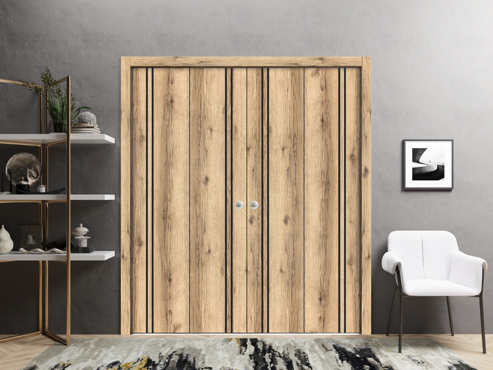 Planum 0016 Double Bi-Fold door view 6