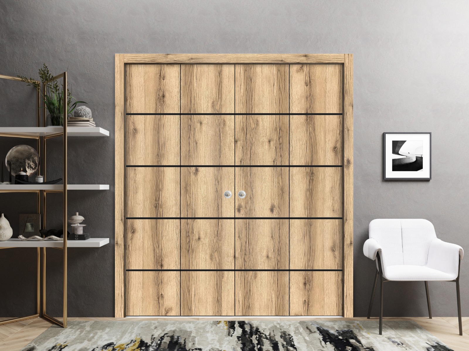 Planum 0015 Double Bi-Fold door view 6