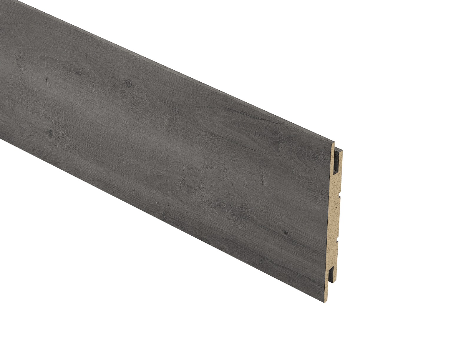 Door Frame Extension for Interior Doors, Nordic White, 4" wide, Up to 84x84" Doors Nebraska Grey