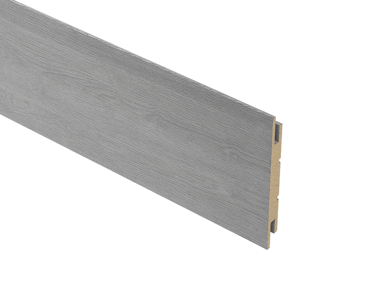 Door Frame Extension for Interior Doors, Nordic White, 4" wide, Up to 84x84" Doors Light Grey Oak