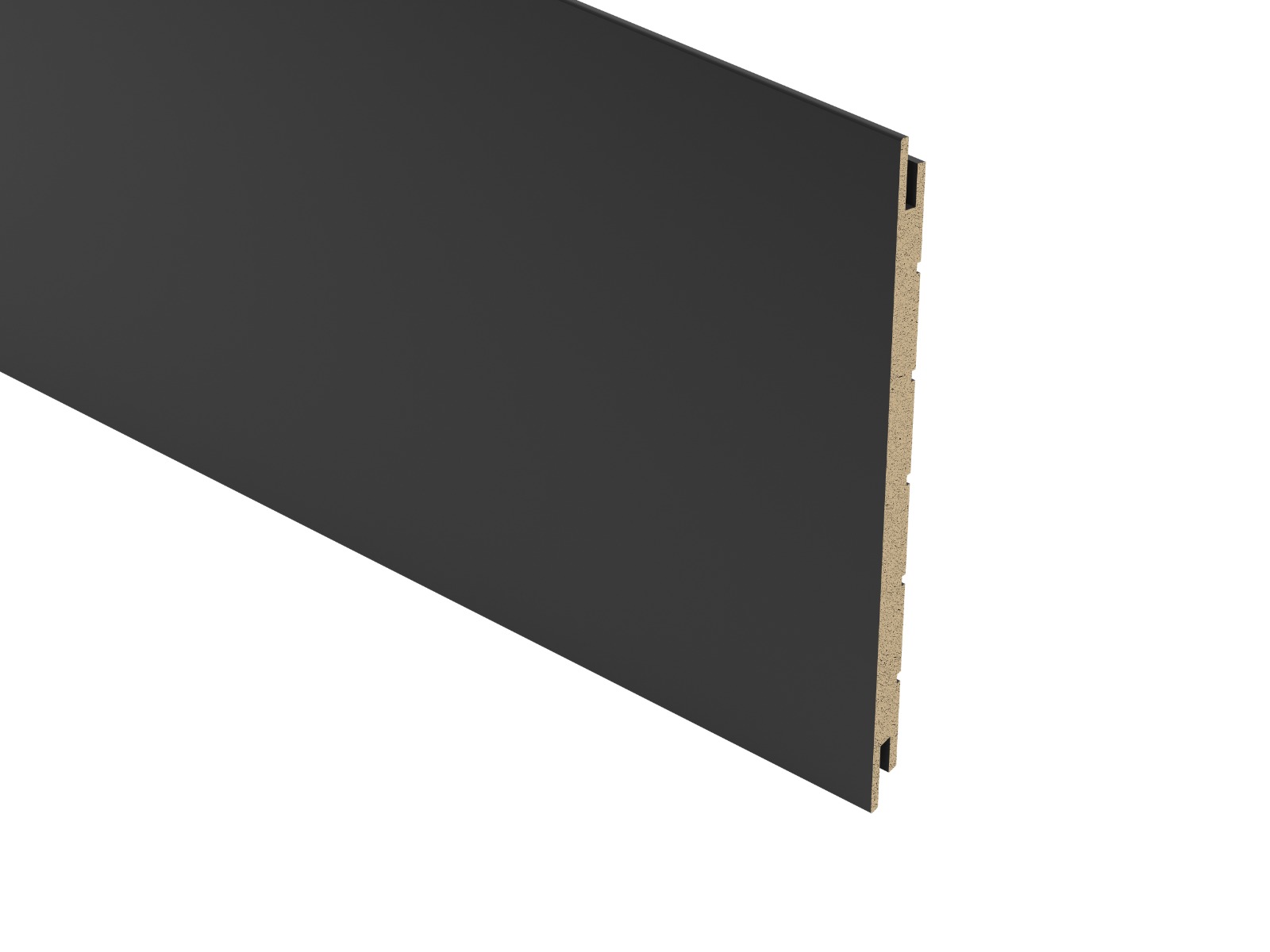 Door Frame Extension for Interior Doors, Painted White, 8" wide, Up to 84x84" Doors Black Matte
